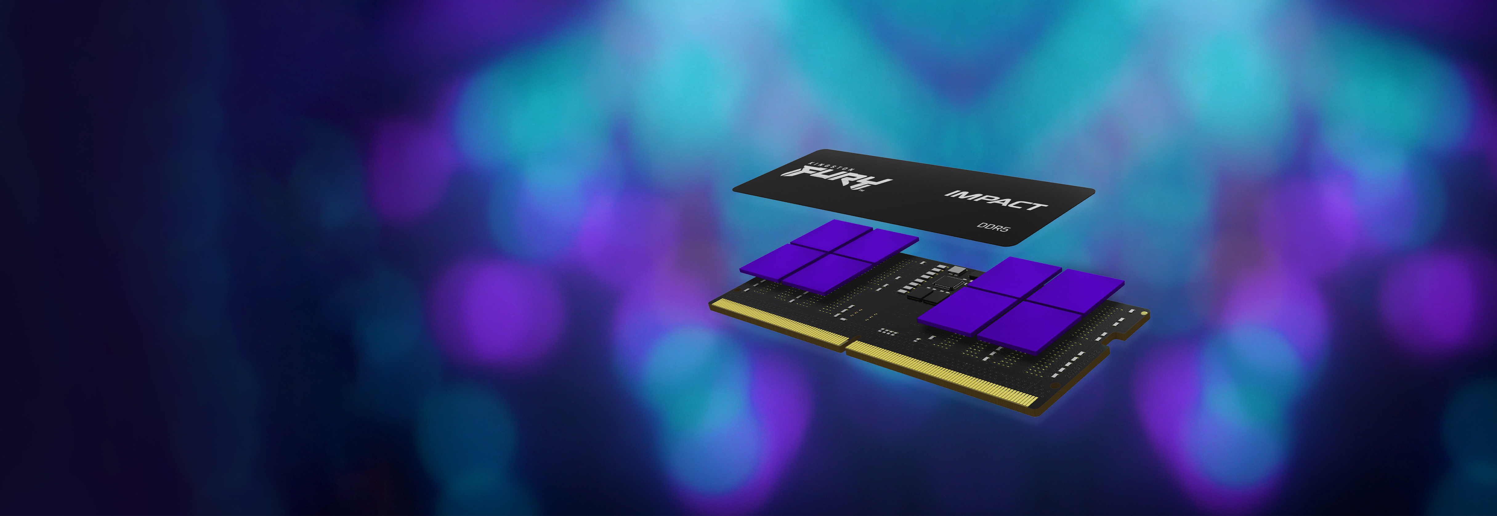 Kingston - Kingston SO-DIMM 16GB DDR5 4800MHz Fury Impact CL38