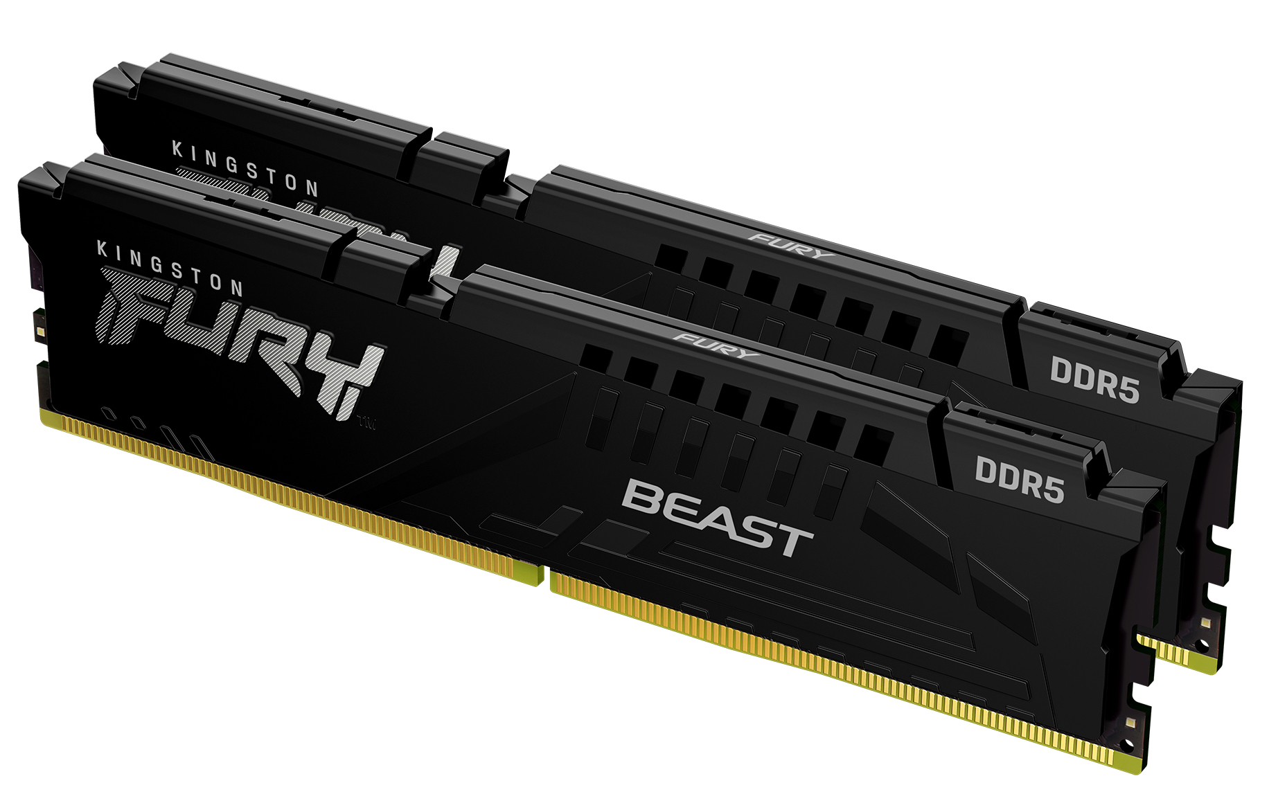 Picture of Picture of Kingston Kit 64GB (2 x 32GB) DDR5 5600MHz FURY Beast EXPO Preto 2R CL36