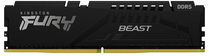 Kingston - Kingston 16GB DDR5 5600MHz FURY Beast Preto CL40