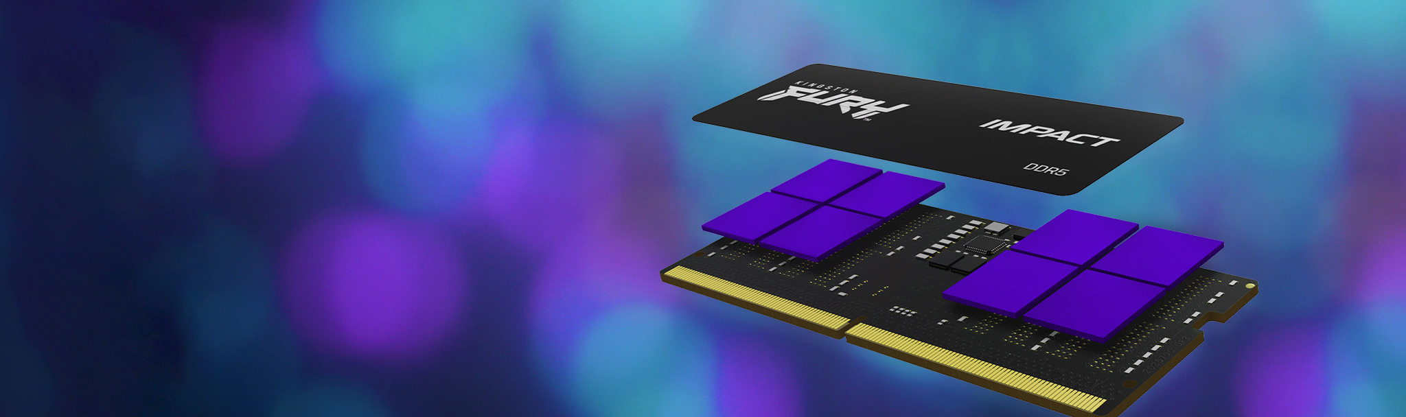 Kingston - Kingston SO-DIMM 32GB DDR5 5600MHz Fury Impact CL40
