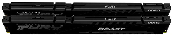 Kingston - Kingston Kit 64GB (2 x 32GB) DDR5 6000MHz FURY Beast EXPO Preto 2R CL36