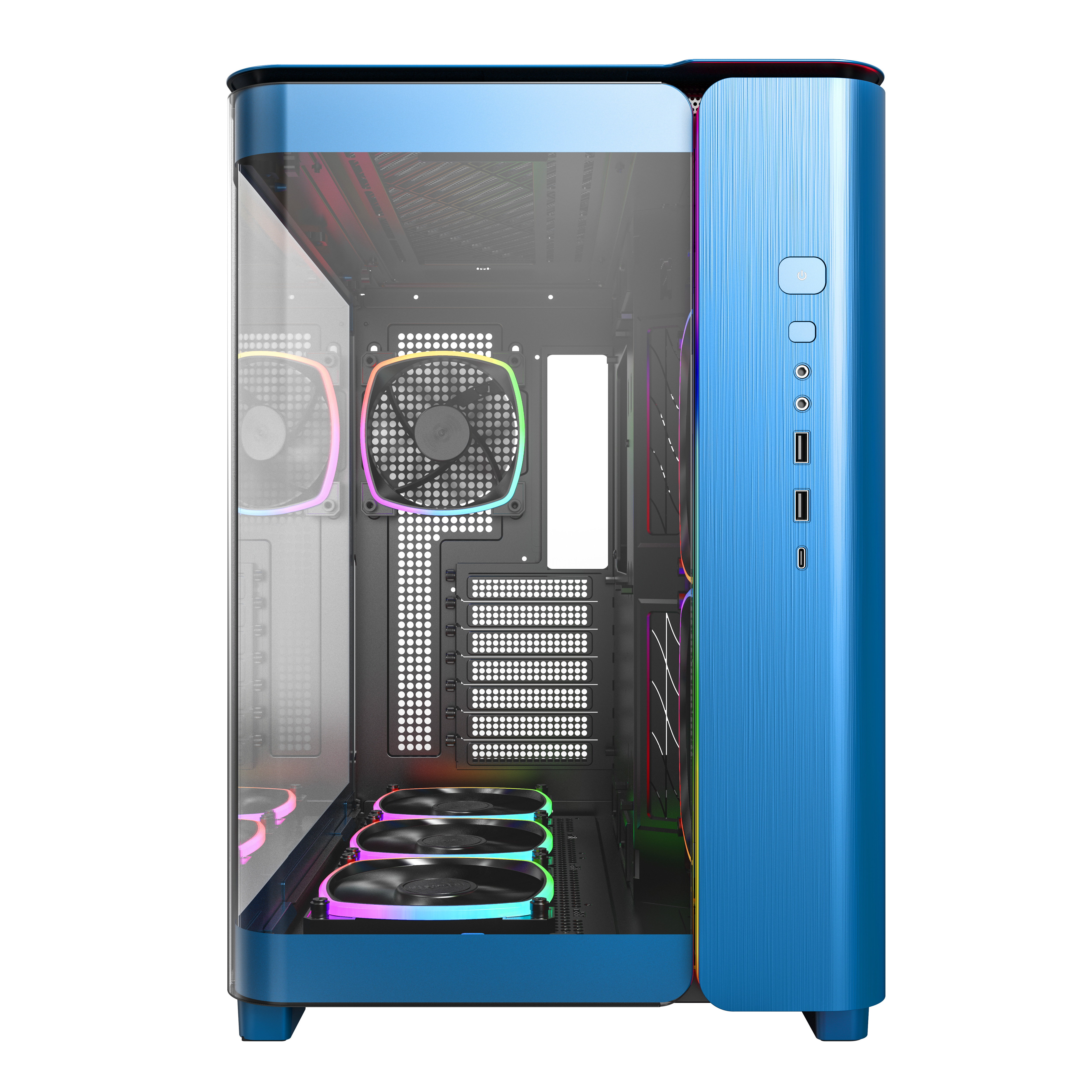 Montech - Caixa ATX Montech King 95 PRO Azul