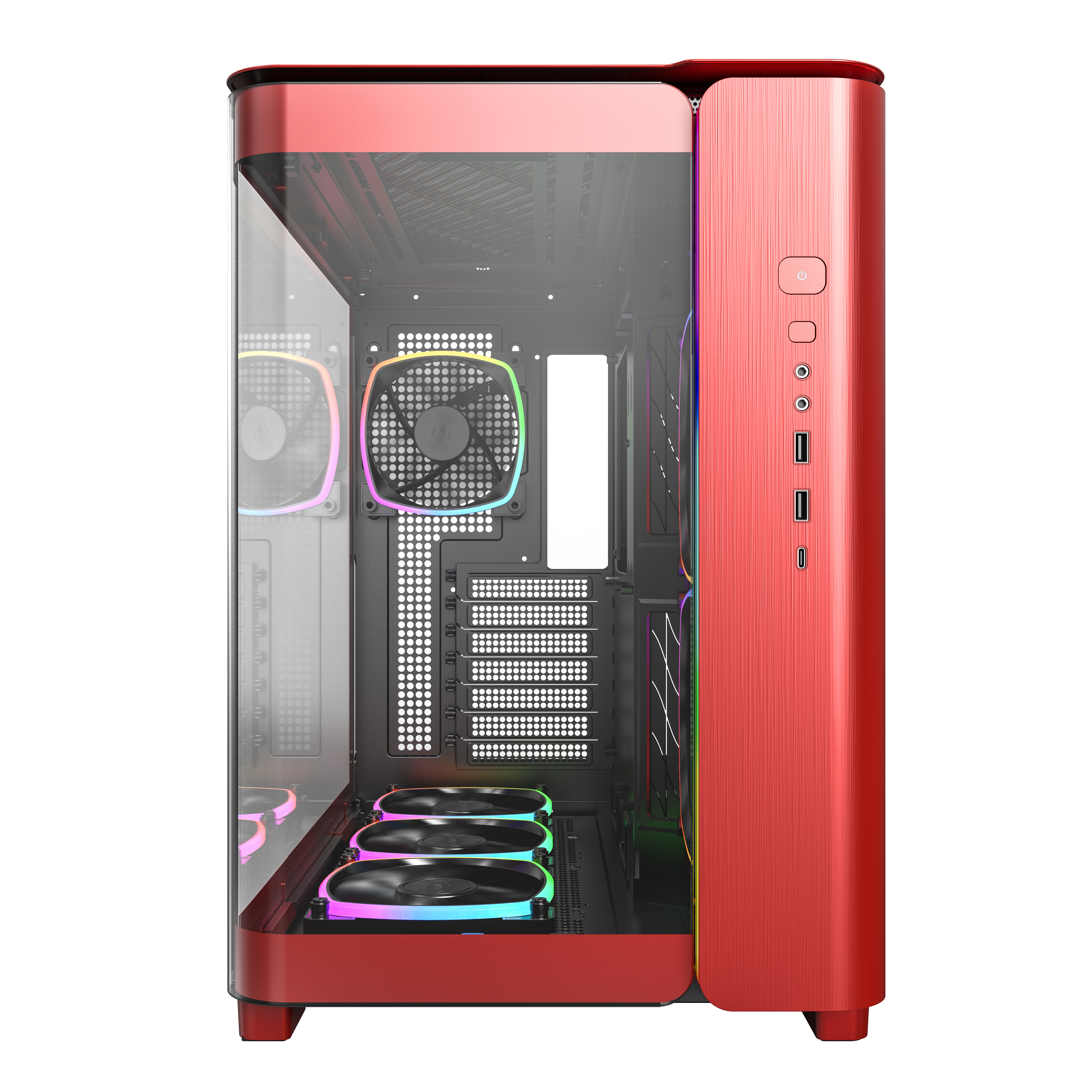 Montech - Caixa ATX Montech King 95 PRO Red