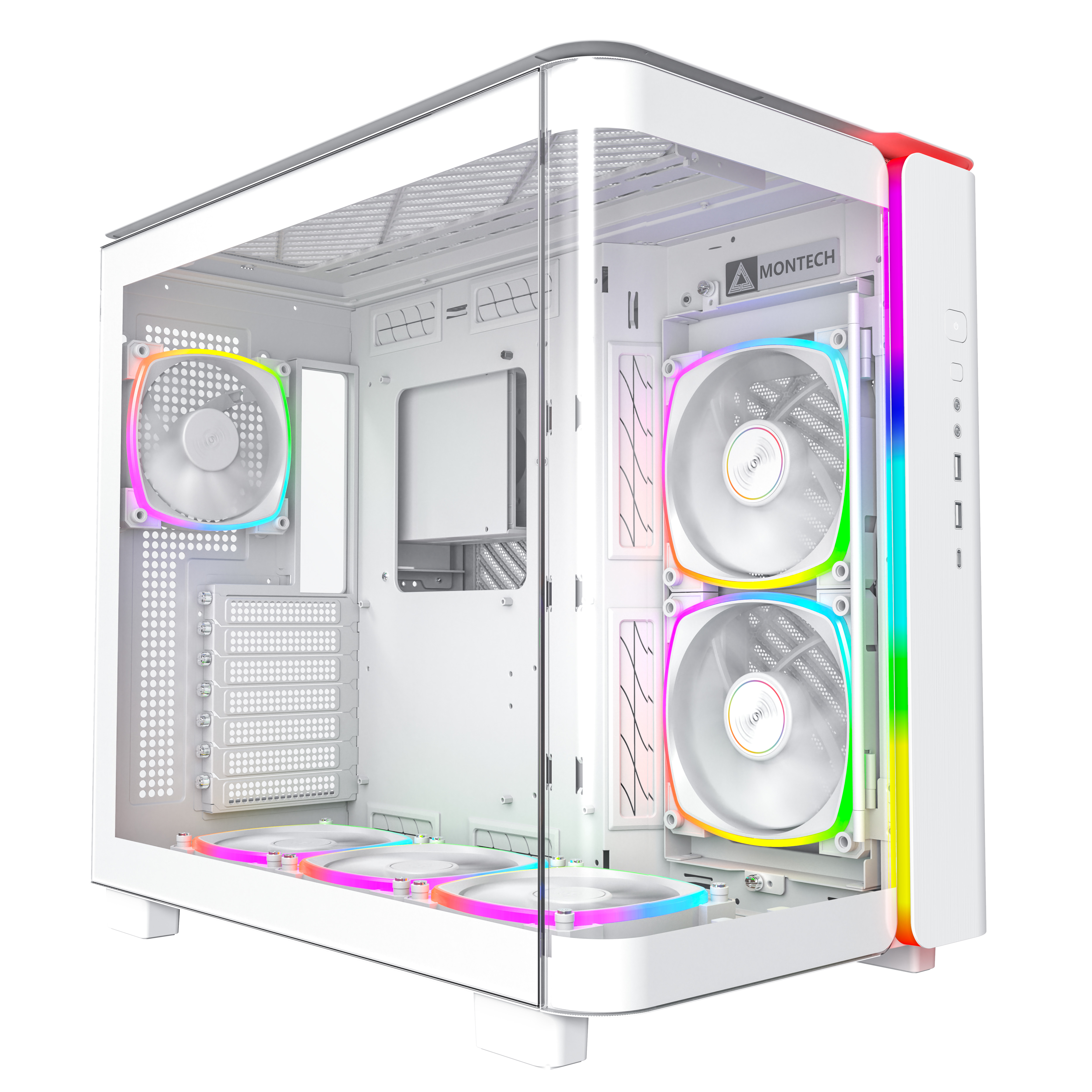 Montech - Caixa ATX Montech King 95 PRO Branco
