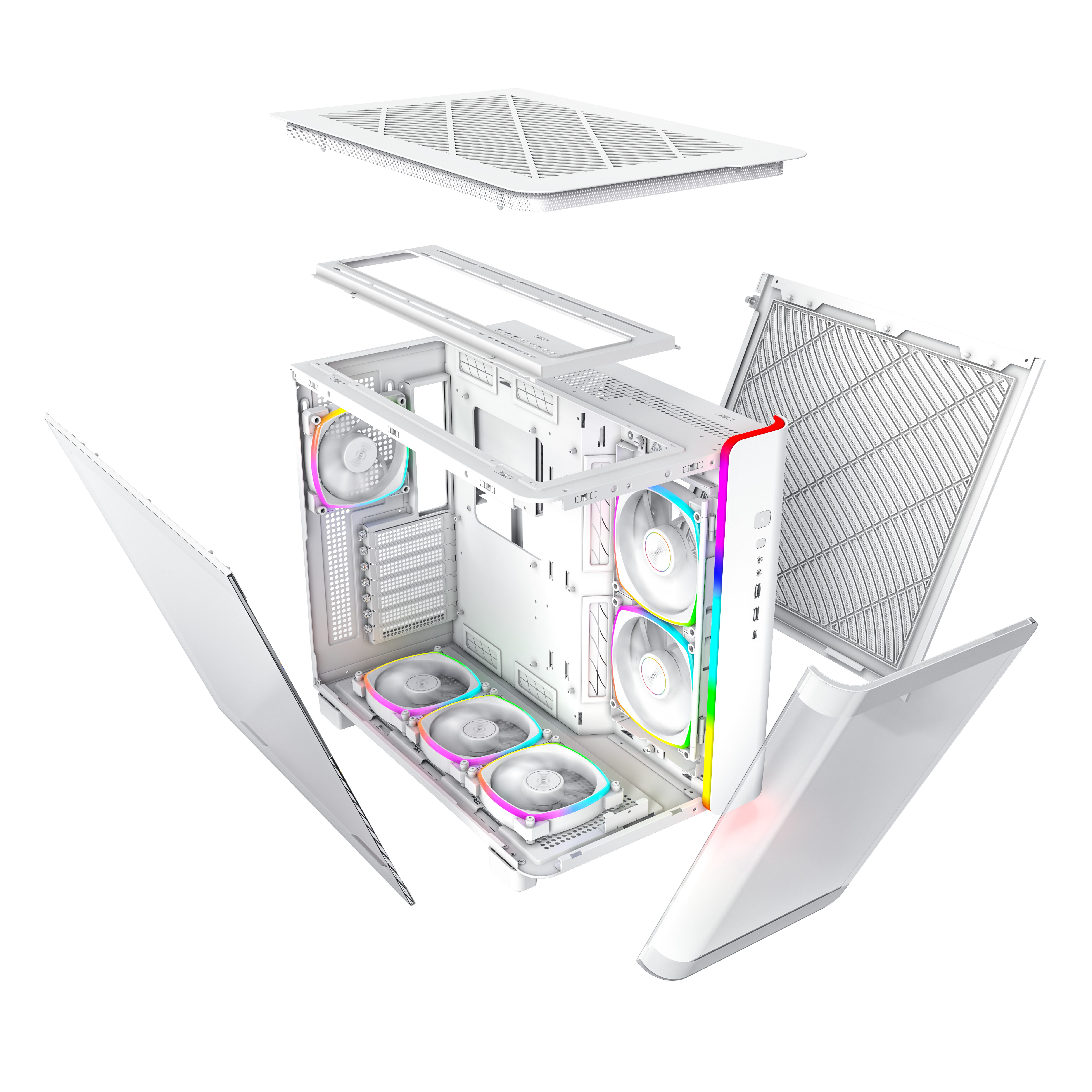 Montech - Caixa ATX Montech King 95 PRO Branco