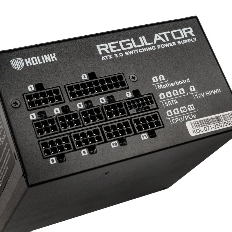 Kolink - Fonte Modular Kolink Regulator 750W Gen5. 80+ Gold