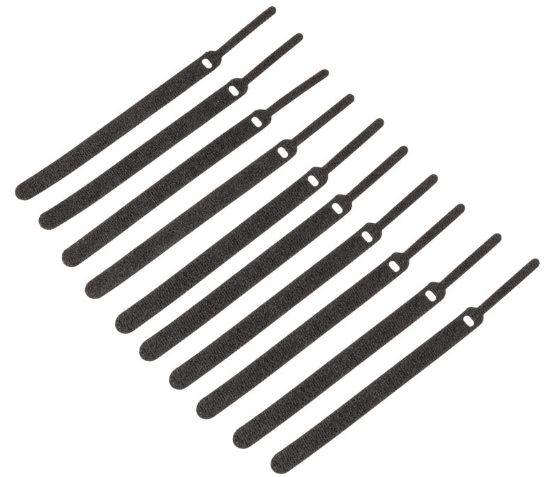 Kolink - Abraçadeiras Kolink em Velcro (Pack 10uni) - Preto