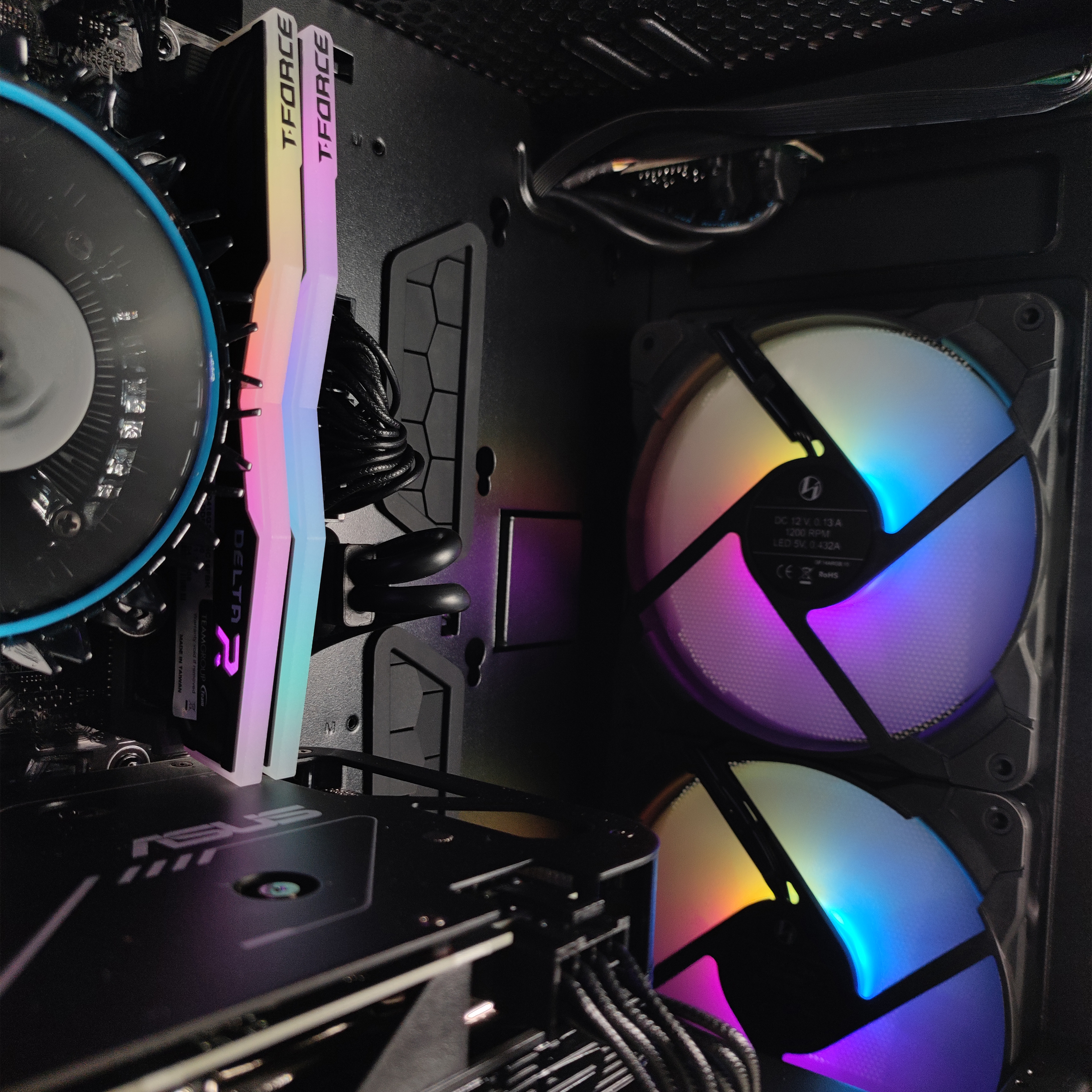 King Mod Systems - Computador King Mod Gamer-PC x ASUS Impakt Edition Intel i5 14400F 32GB DDR4 1TB RTX 4060 WiFi W11