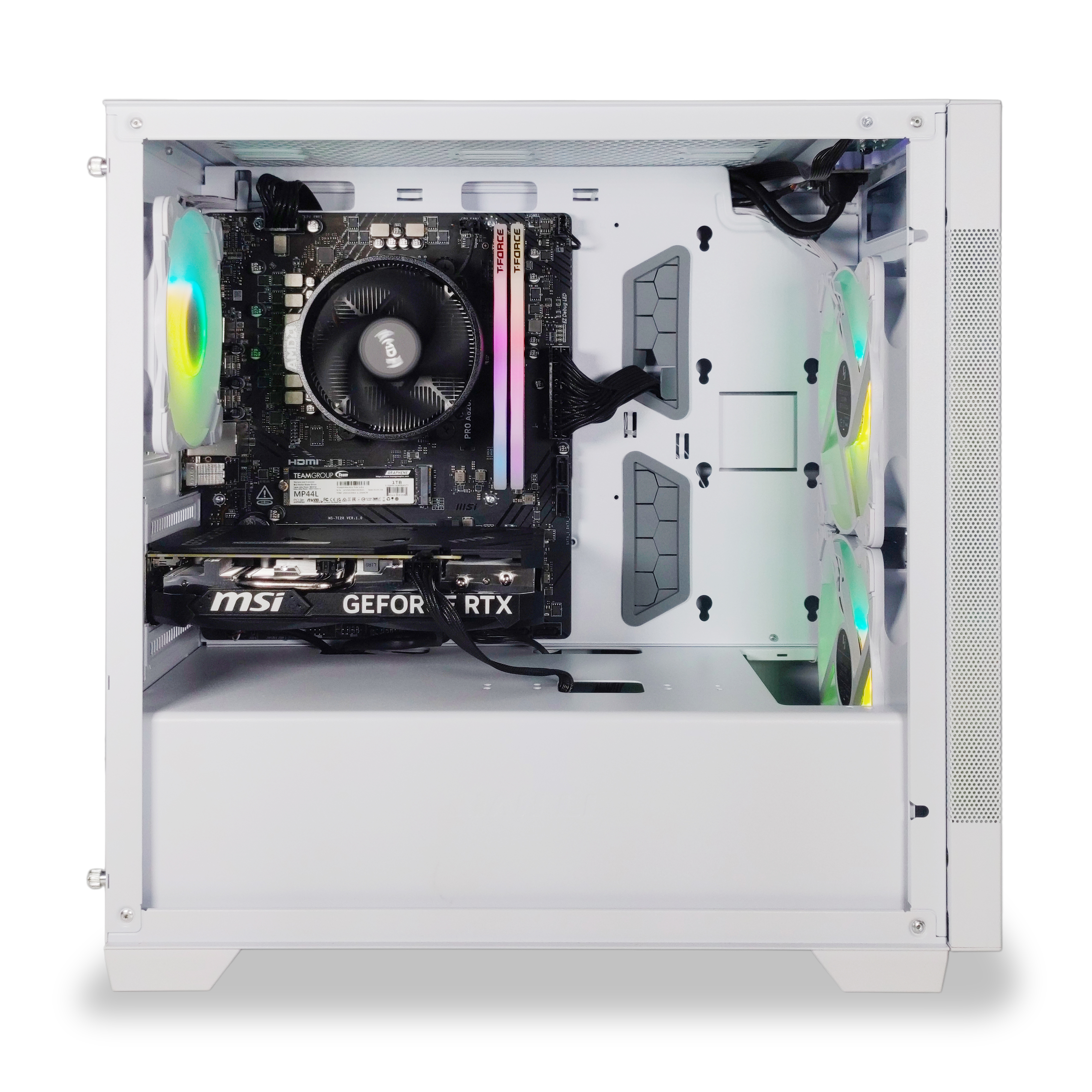 King Mod Systems - Computador King Mod Gamer-PC Ryzen 5 7500F 32GB DDR5 1TB RTX 4060 Ti W11