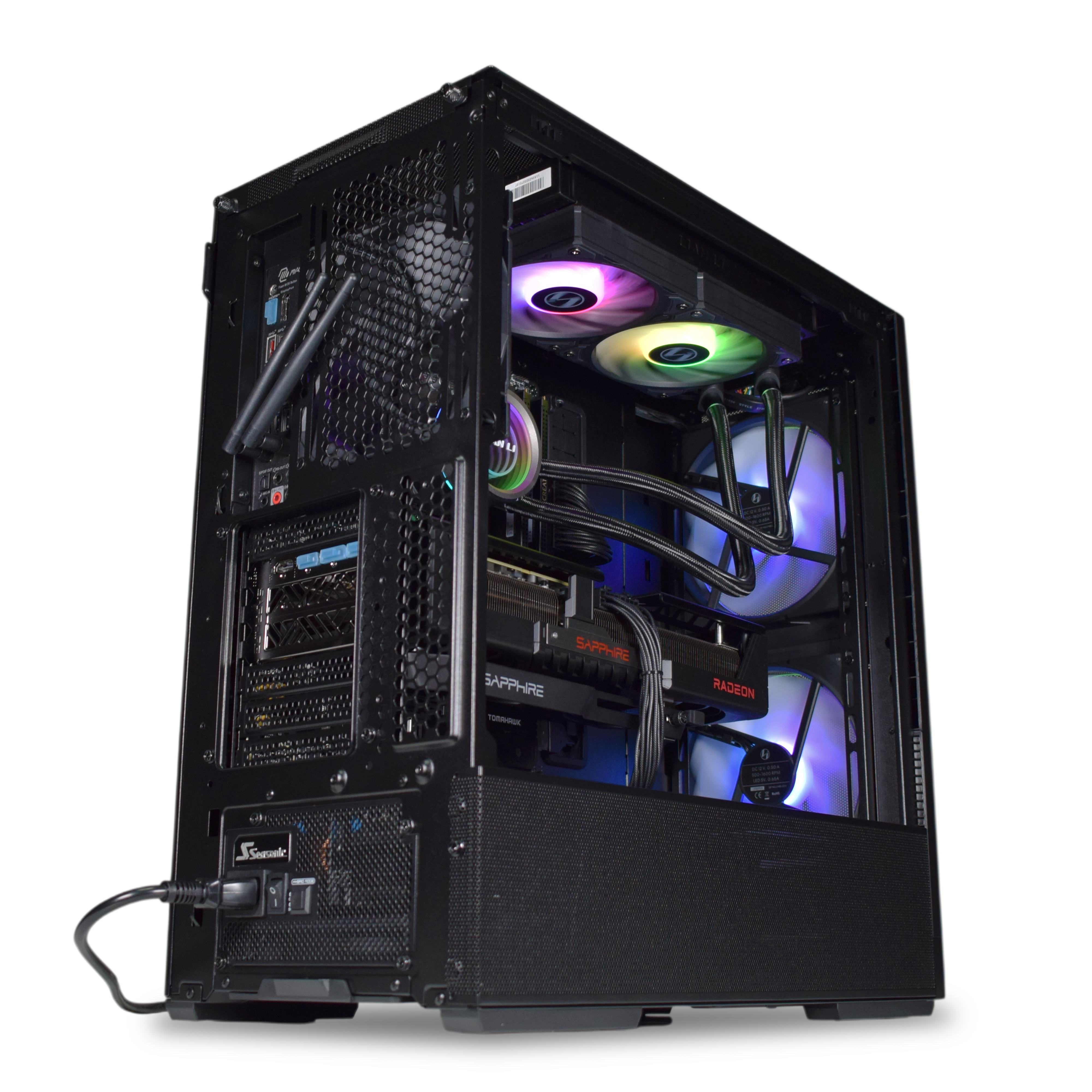 King Mod Systems - Computador King Mod Gamer-PC Ryzen 7 9800X3D 32GB DDR5 2TB RX 9070 XT WiFi W11