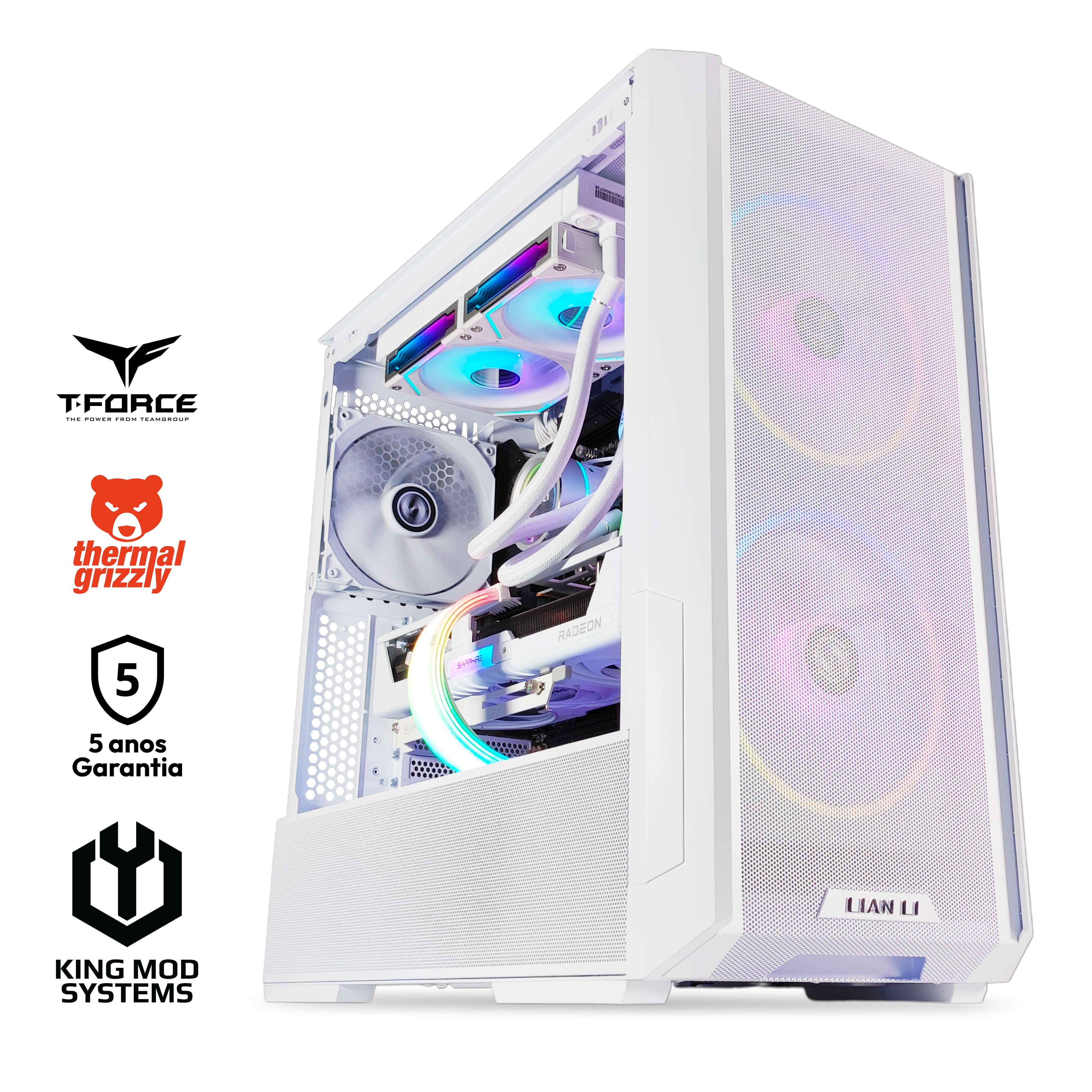Picture of Picture of Computador King Mod Gamer-PC Ryzen 7 7800X3D 32GB DDR5 2TB RX 9070 XT WiFi W11