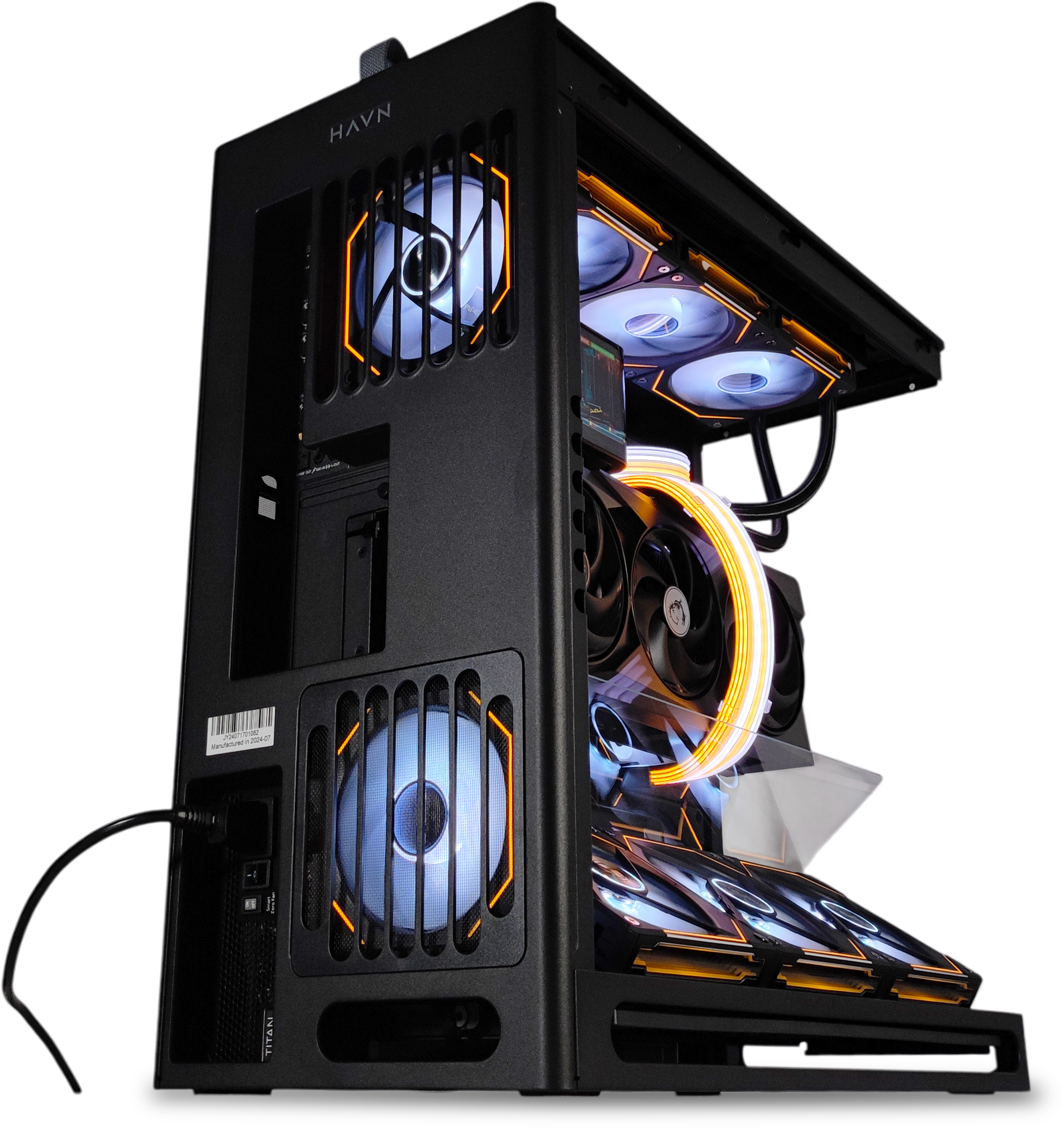 King Mod Systems - Computador King Mod Gamer-PC Ryzen 7 9800X3D 64GB DDR5 2TB RTX 5090 WiFi W11
