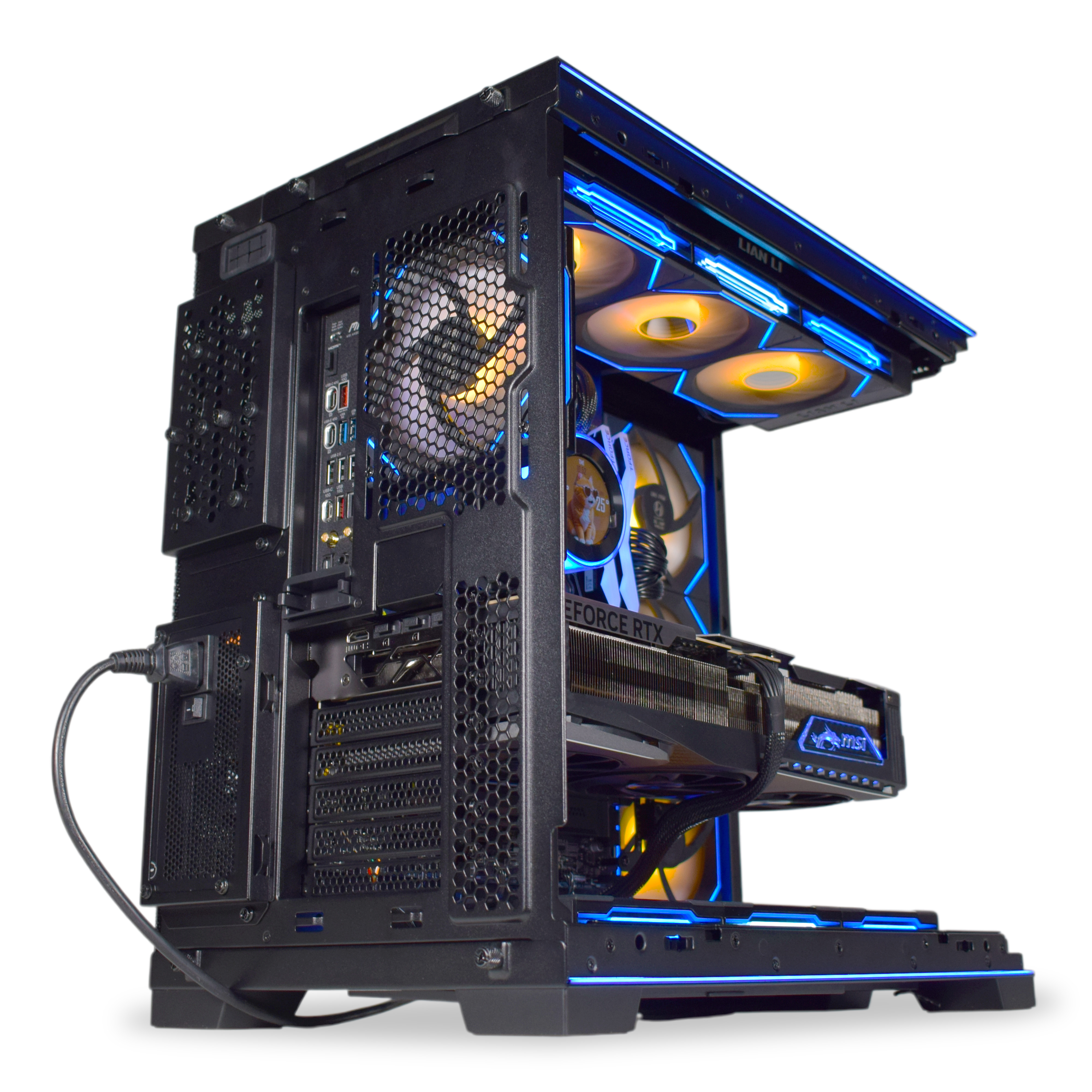 King Mod Systems - Computador King Mod Gamer-PC Ryzen 7 9800X3D 64GB DDR5 2TB RTX 5090 WiFi W11 V2