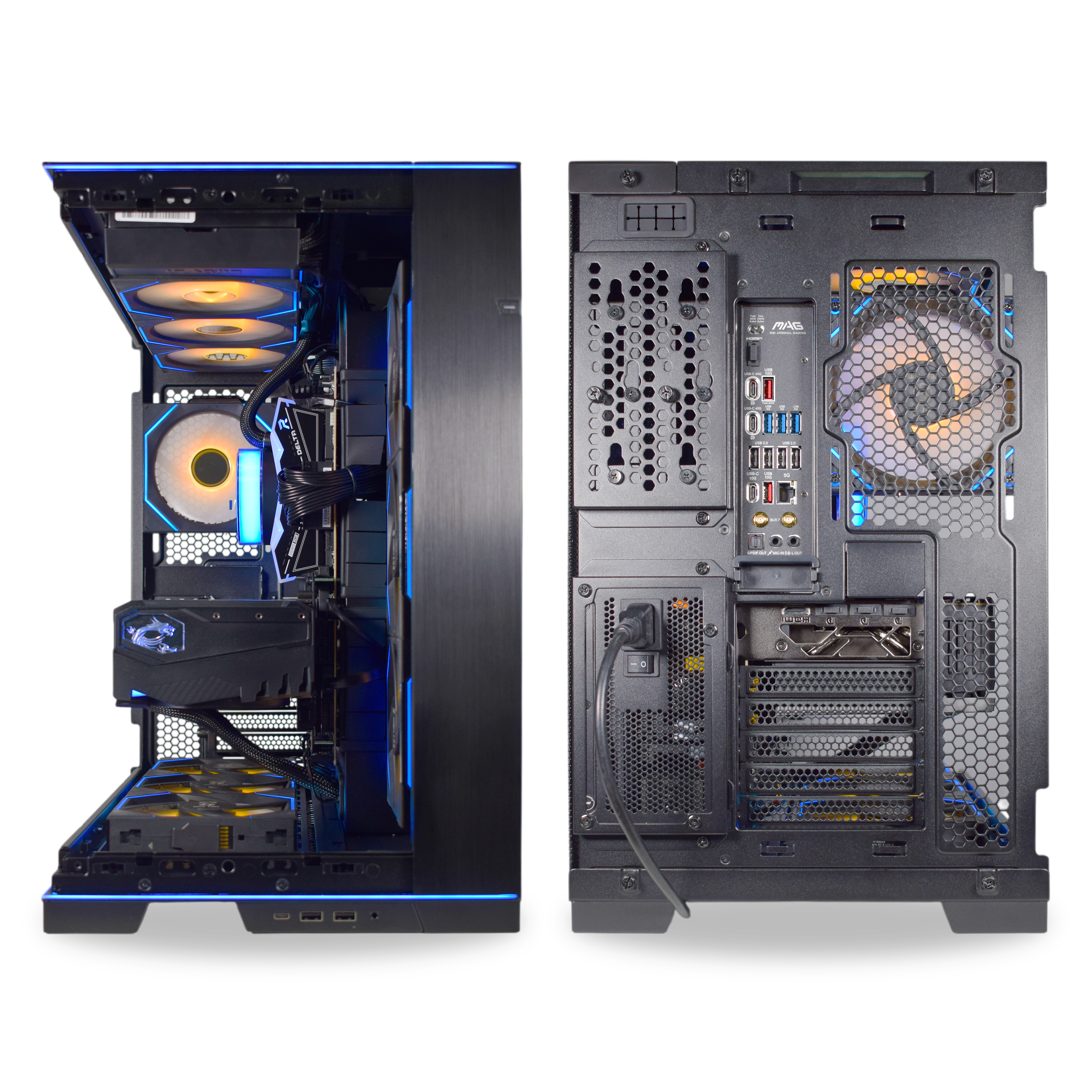 King Mod Systems - Computador King Mod Gamer-PC Ryzen 7 9800X3D 64GB DDR5 2TB RTX 5090 WiFi W11 V2