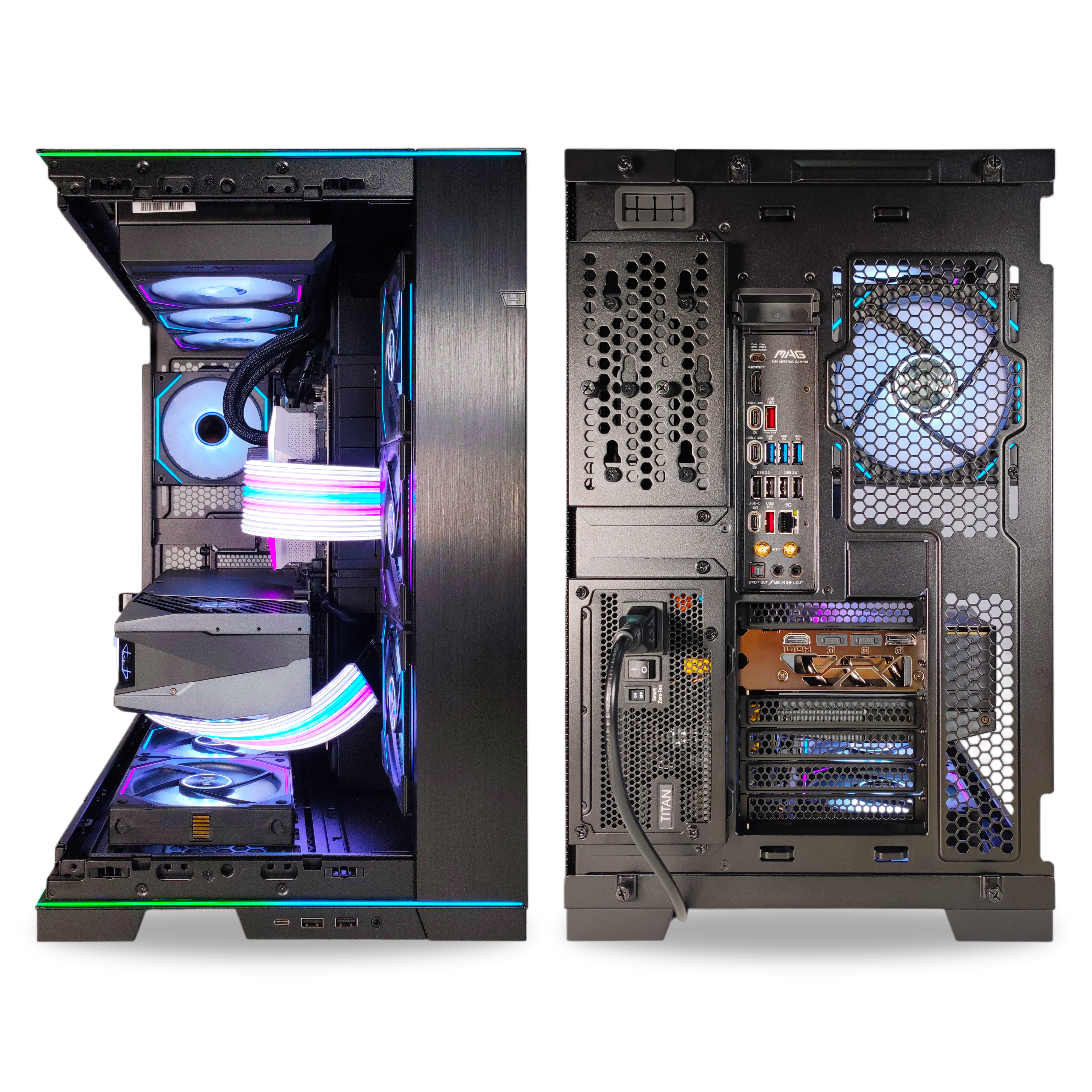 King Mod Systems - Computador King Mod Gamer-PC Ryzen 7 9800X3D 64GB DDR5 2TB RTX 5090 WiFi W11 V2