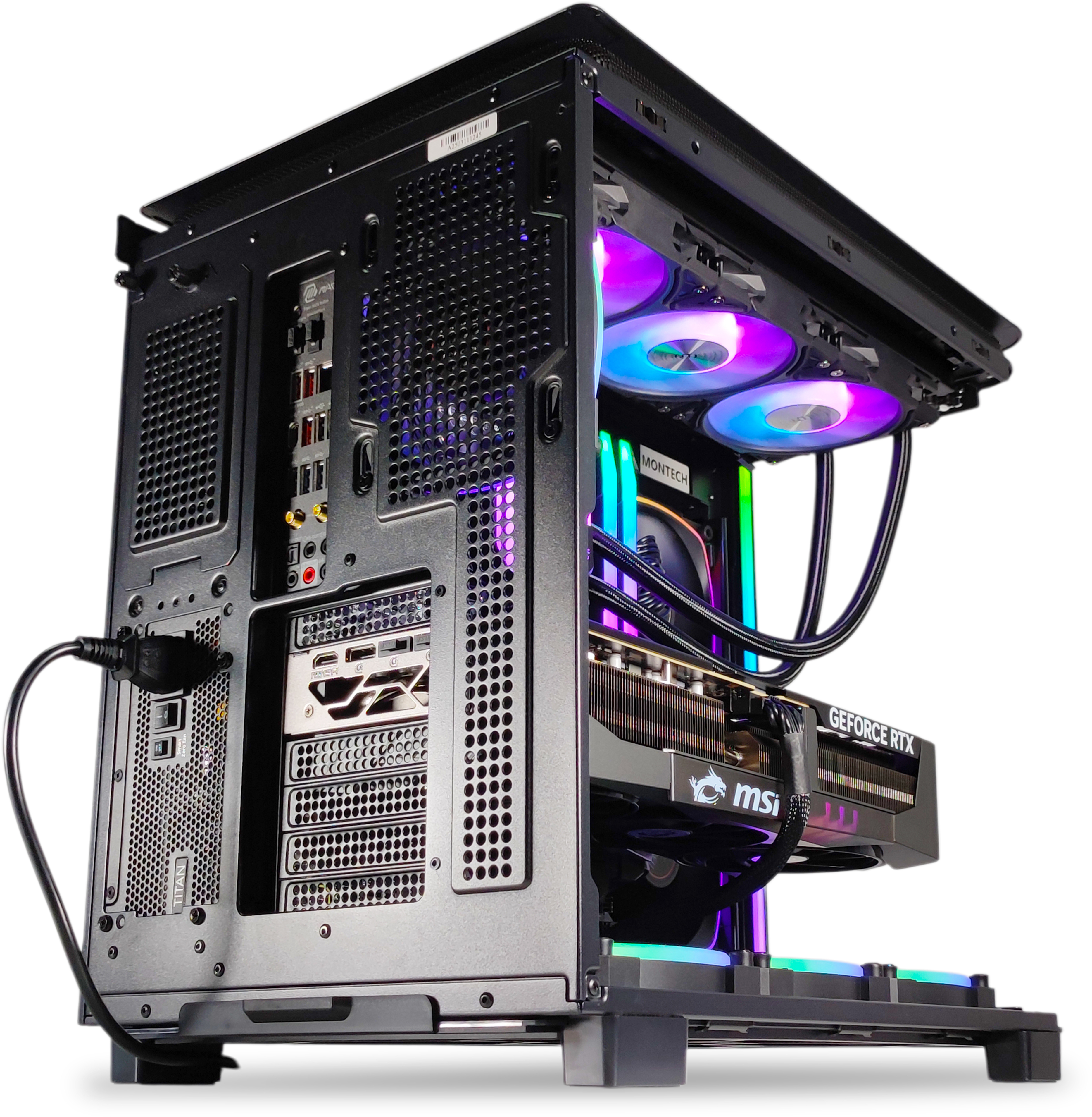 King Mod Systems - Computador King Mod Gamer-PC Ryzen 7 9800X3D 64GB DDR5 2TB RTX 5090 WiFi W11 V3