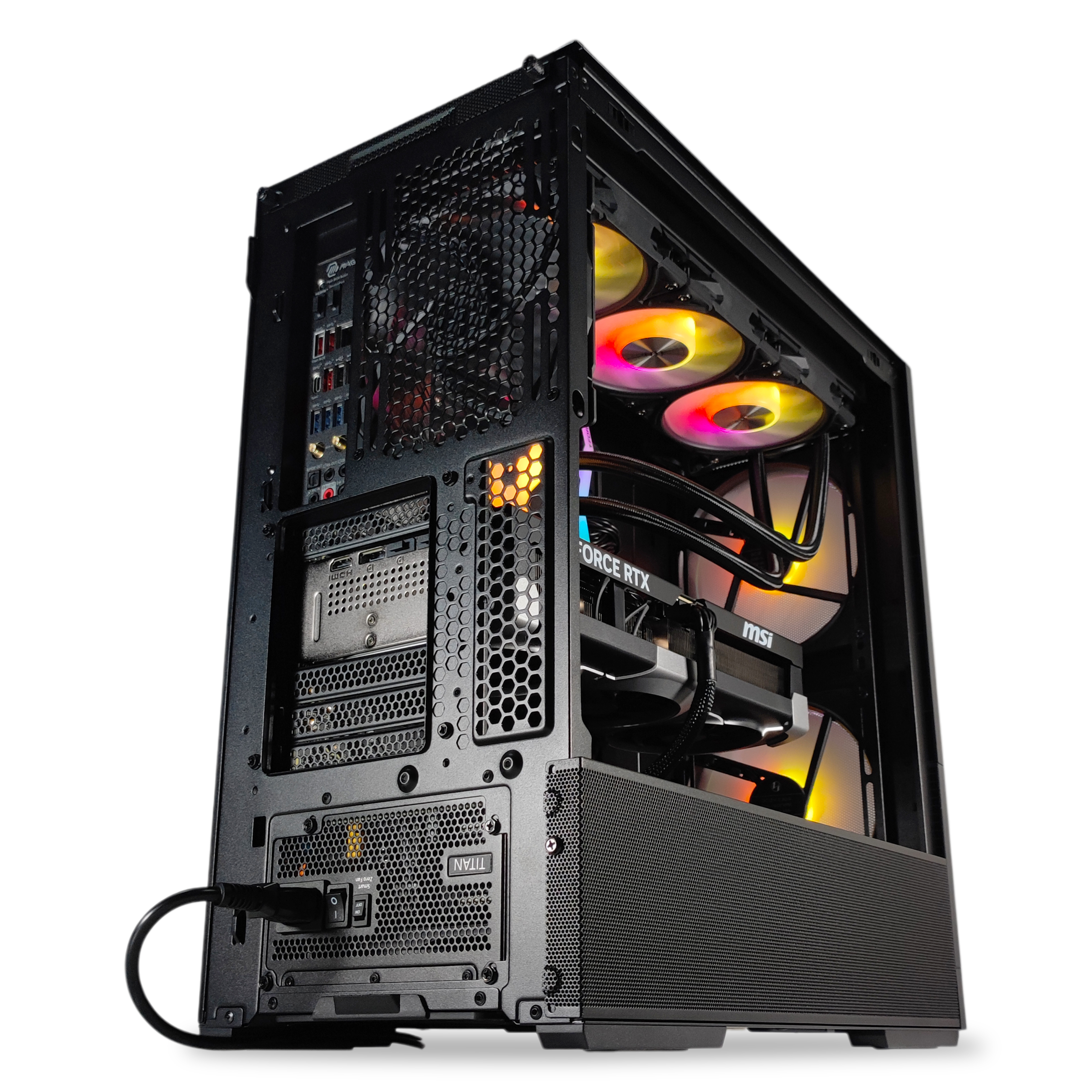 King Mod Systems - Computador King Mod Gamer-PC Ryzen 7 9800X3D 64GB DDR5 2TB RTX 5090 WiFi W11