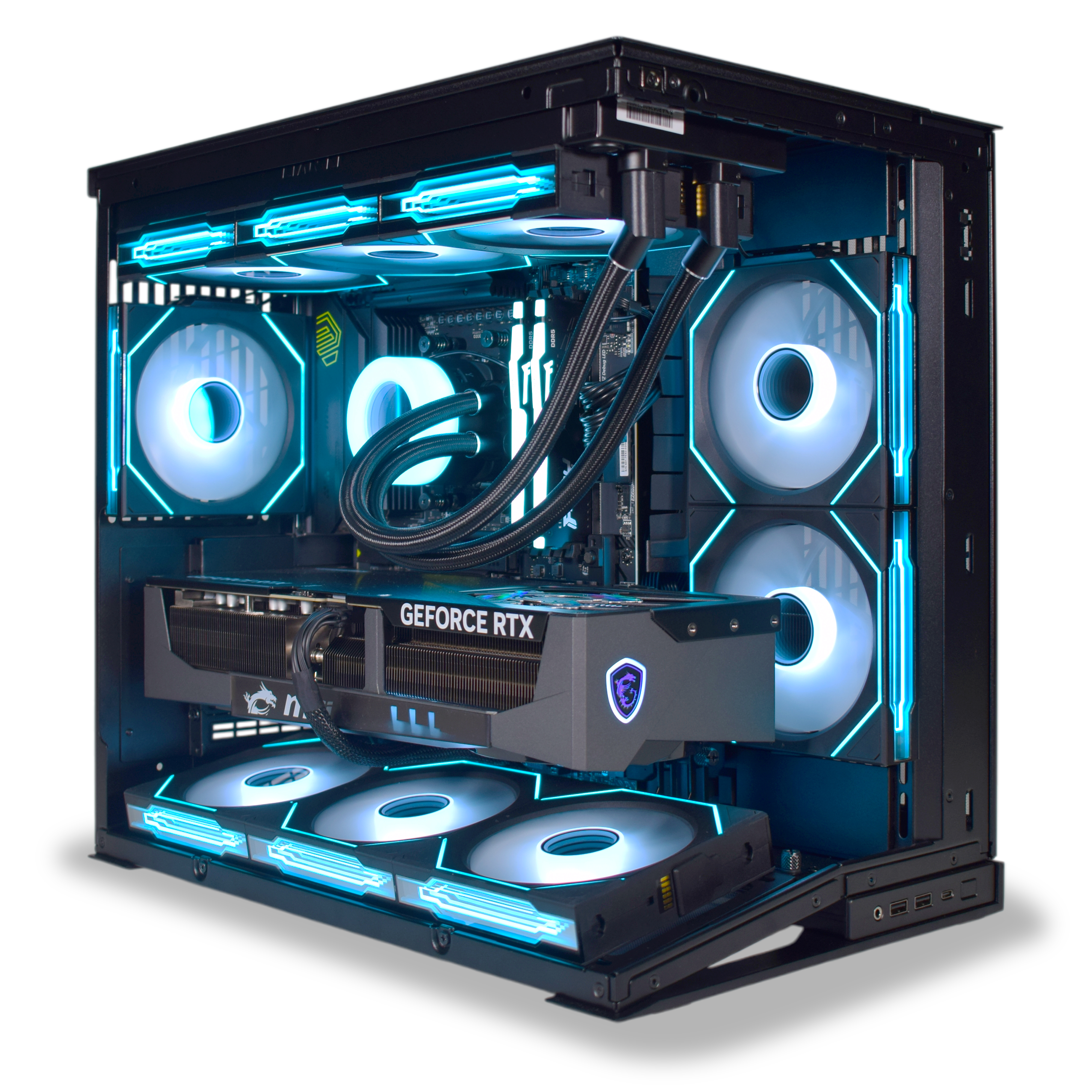 King Mod Systems - Computador King Mod Gamer-PC Ryzen 7 9800X3D 32GB DDR5 2TB RTX 5090 WiFi W11 V6