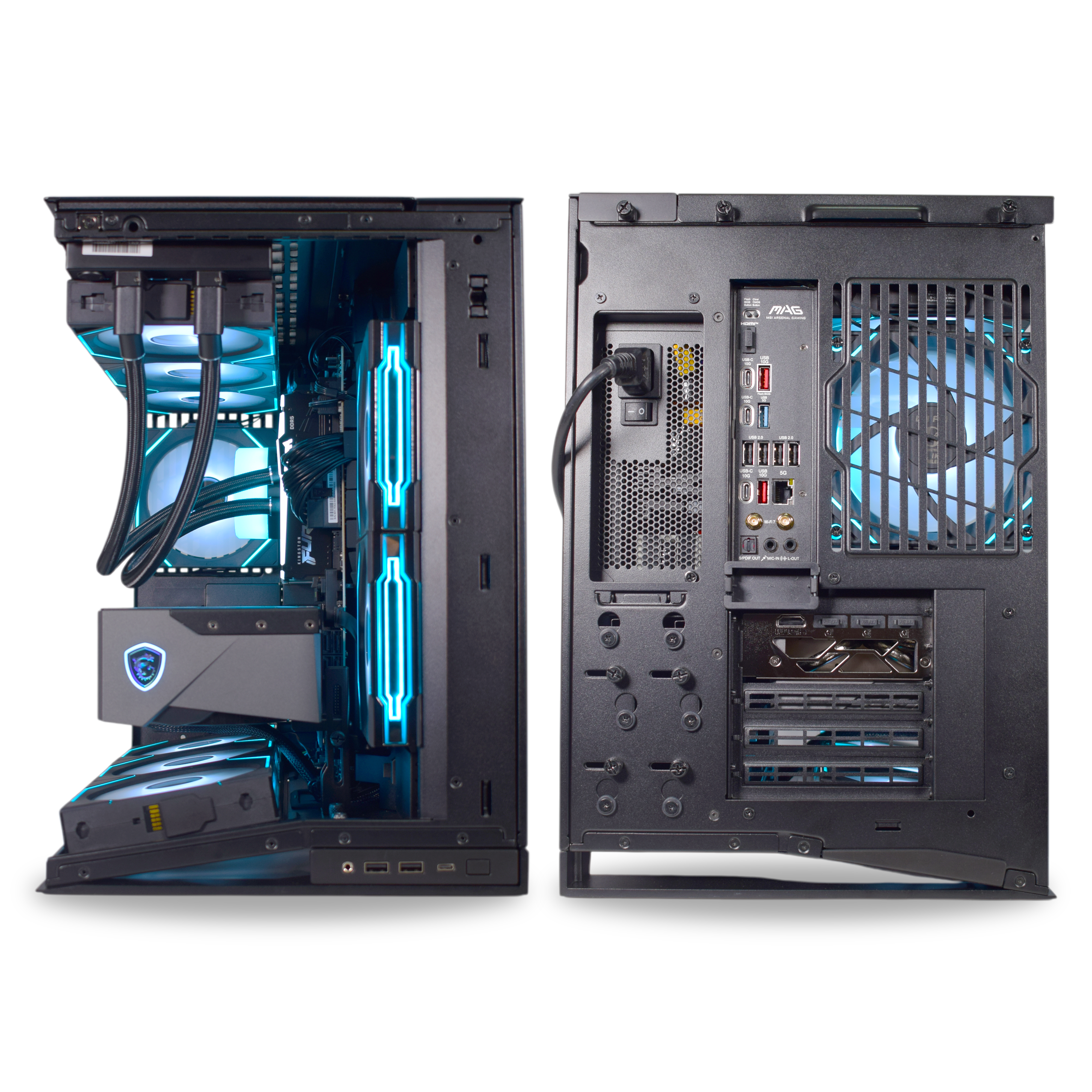 King Mod Systems - Computador King Mod Gamer-PC Ryzen 7 9800X3D 32GB DDR5 2TB RTX 5090 WiFi W11 V6