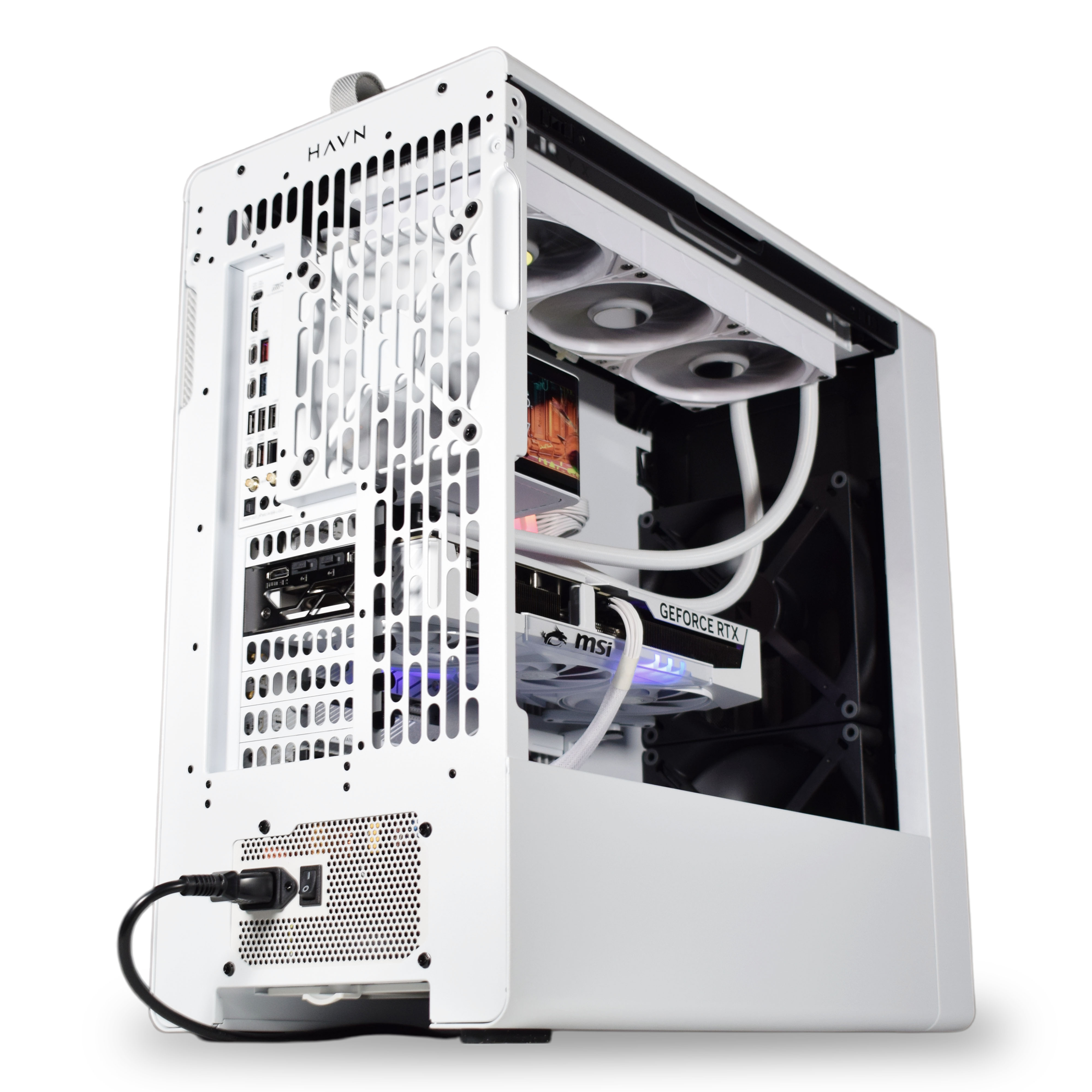 King Mod Systems - Computador King Mod Gamer-PC HAVN Ryzen 7 9800X3D 32GB DDR5 2TB RTX 5080 WiFi W11