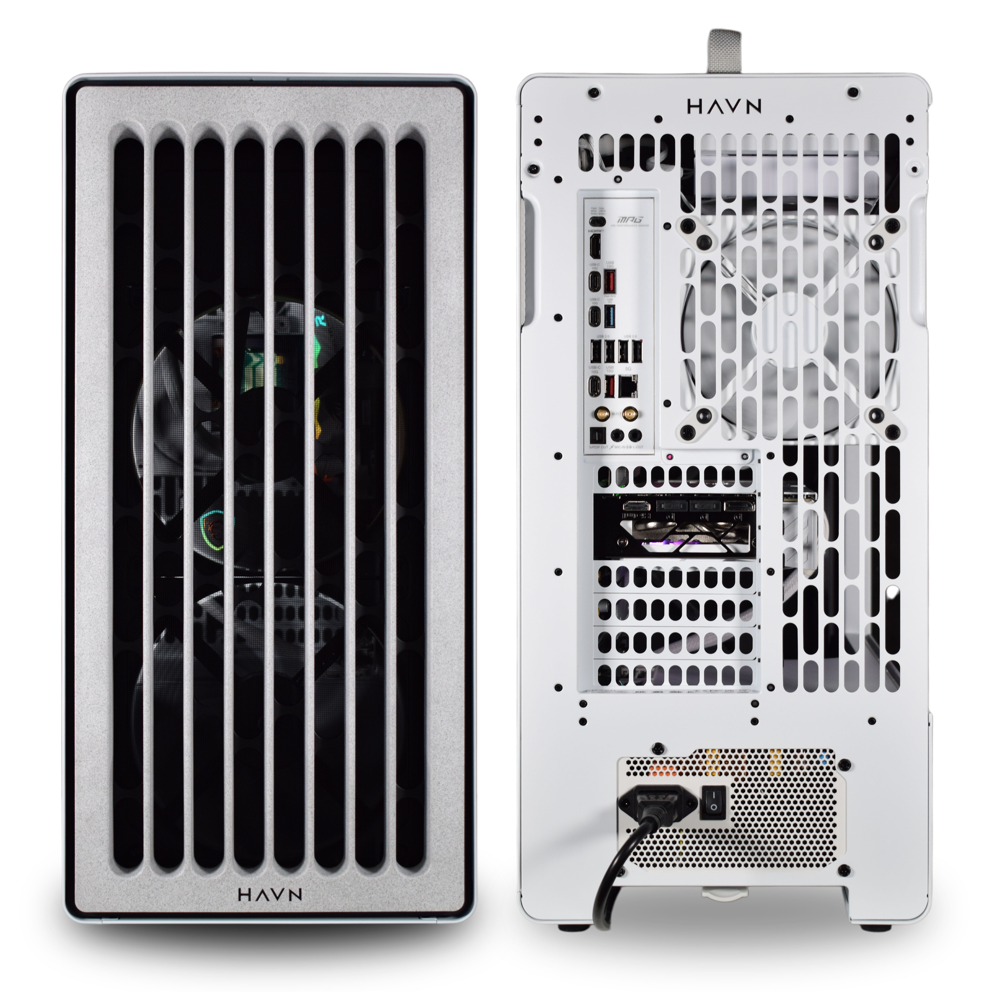 King Mod Systems - Computador King Mod Gamer-PC HAVN Ryzen 7 9800X3D 32GB DDR5 2TB RTX 5080 WiFi W11