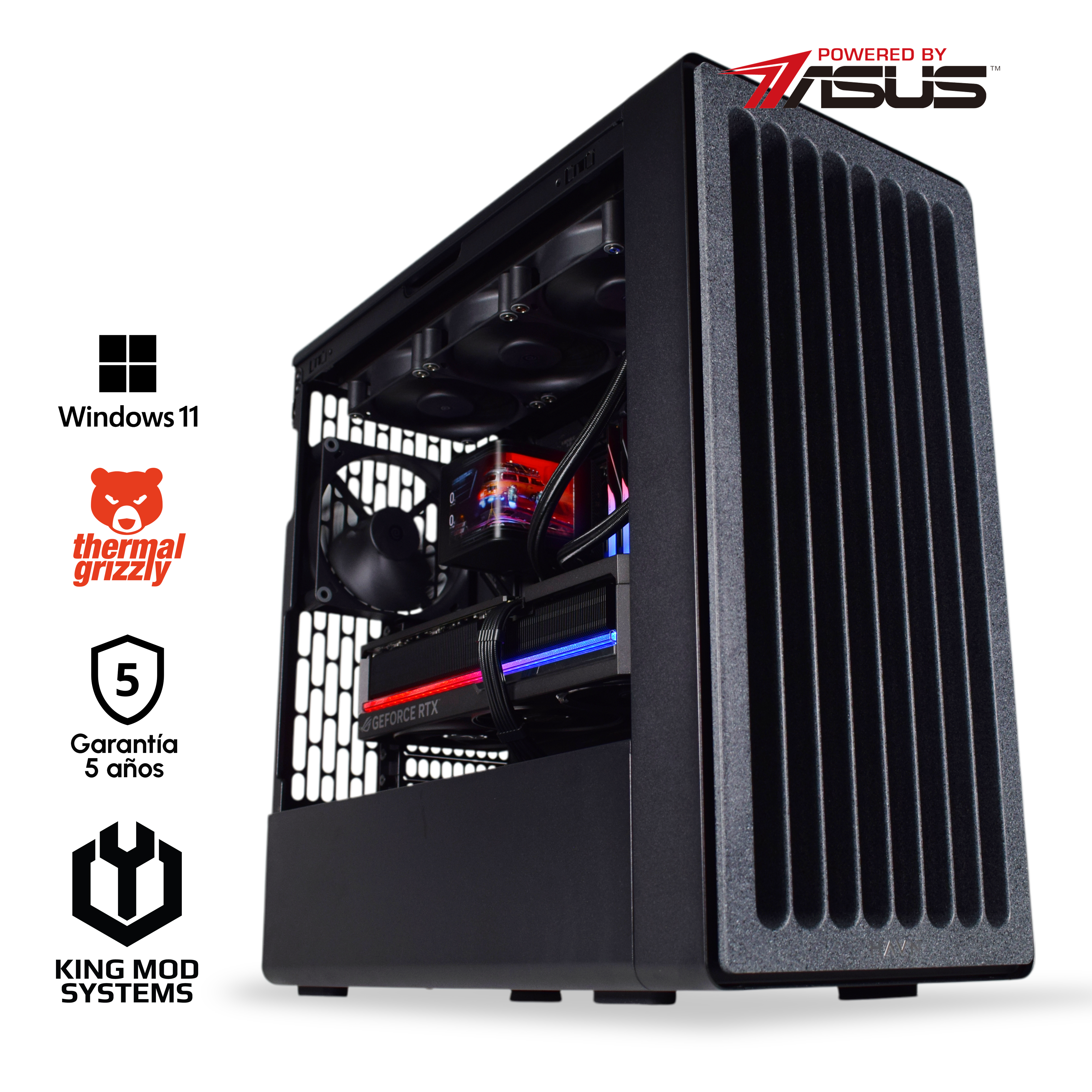 Picture of Picture of Computador King Mod Gamer-PC HAVN Ryzen 7 9800X3D 32GB DDR5 2TB RTX 5090 WiFi W11