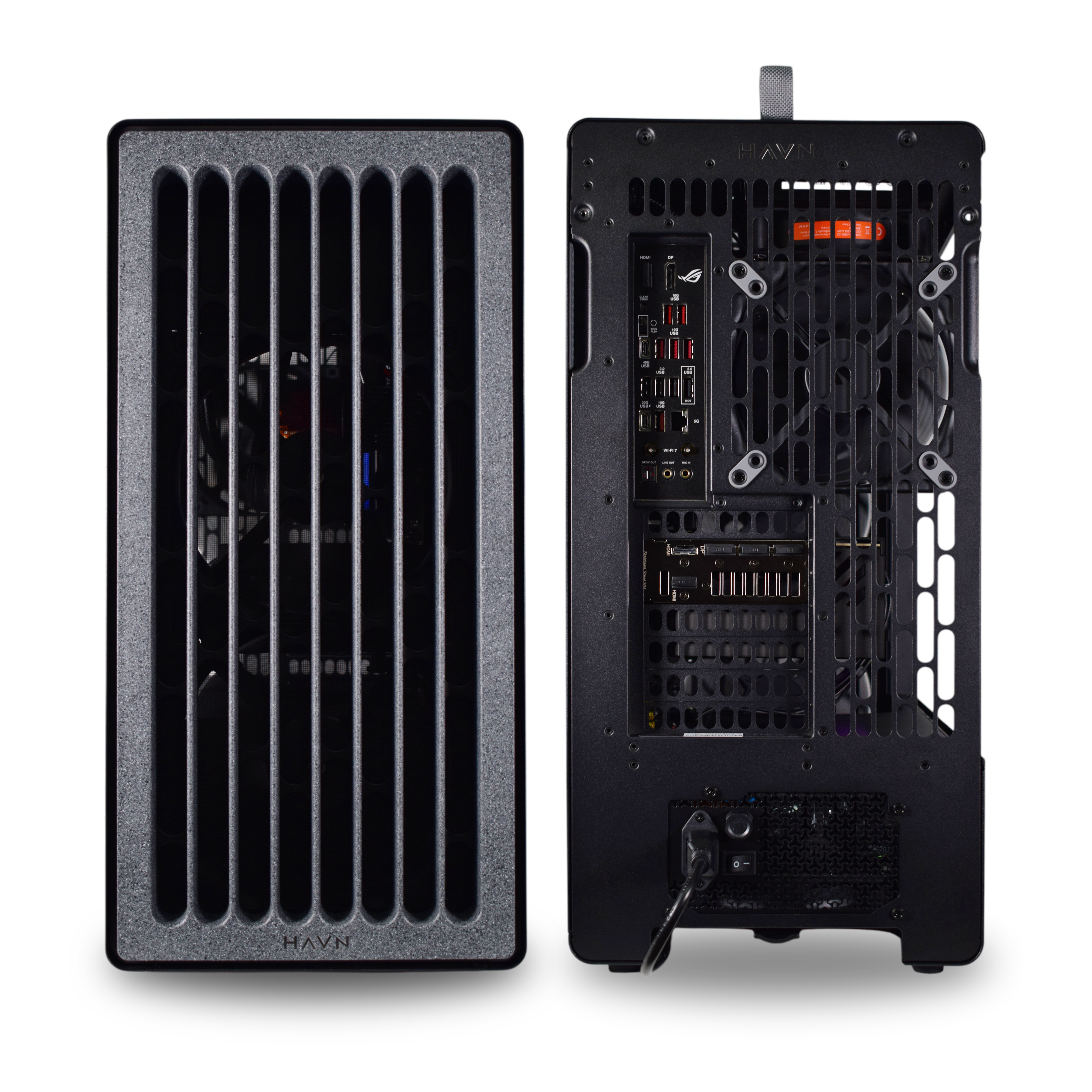 King Mod Systems - Computador King Mod Gamer-PC HAVN Ryzen 7 9800X3D 32GB DDR5 2TB RTX 5090 WiFi W11