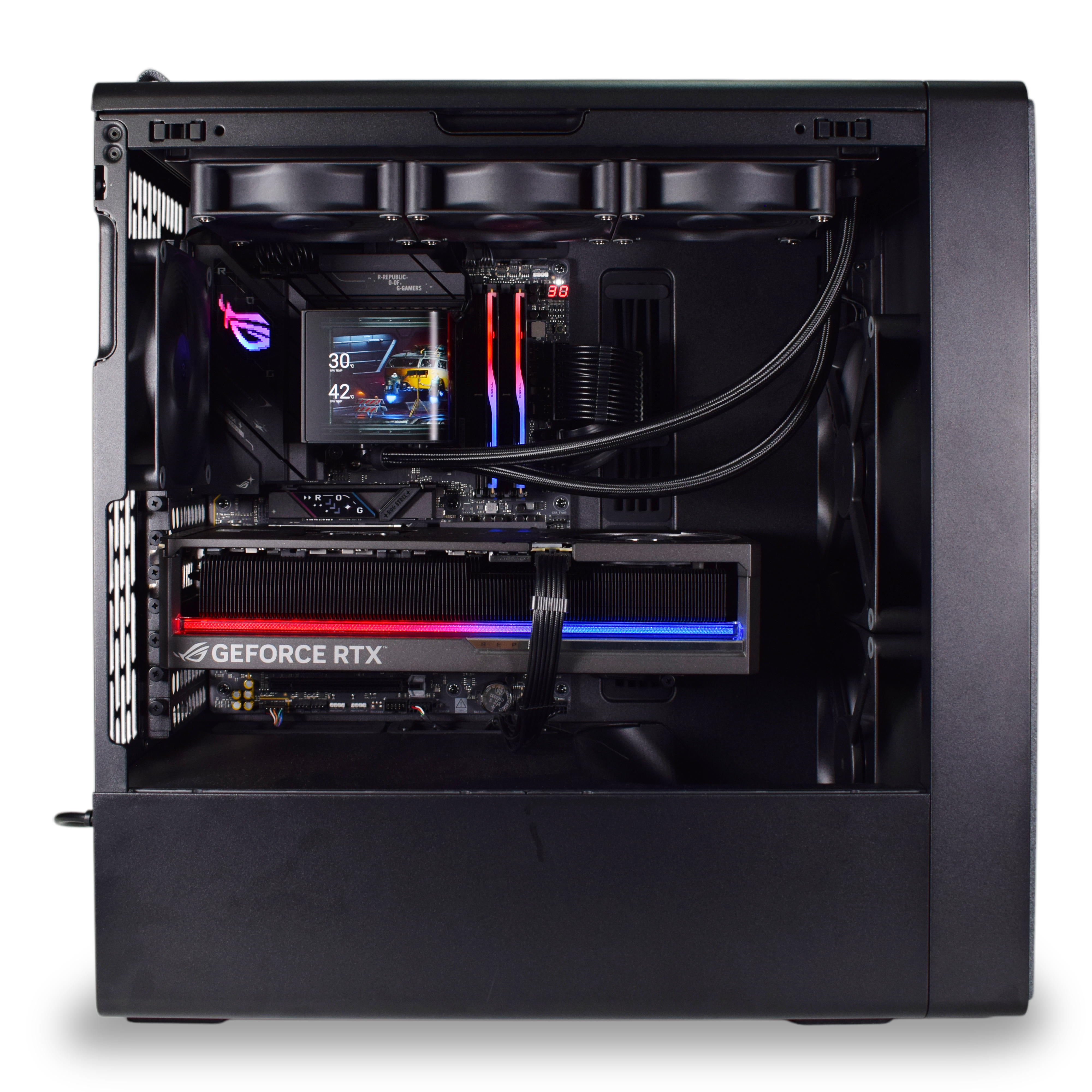 King Mod Systems - Computador King Mod Gamer-PC HAVN Ryzen 7 9800X3D 32GB DDR5 2TB RTX 5090 WiFi W11