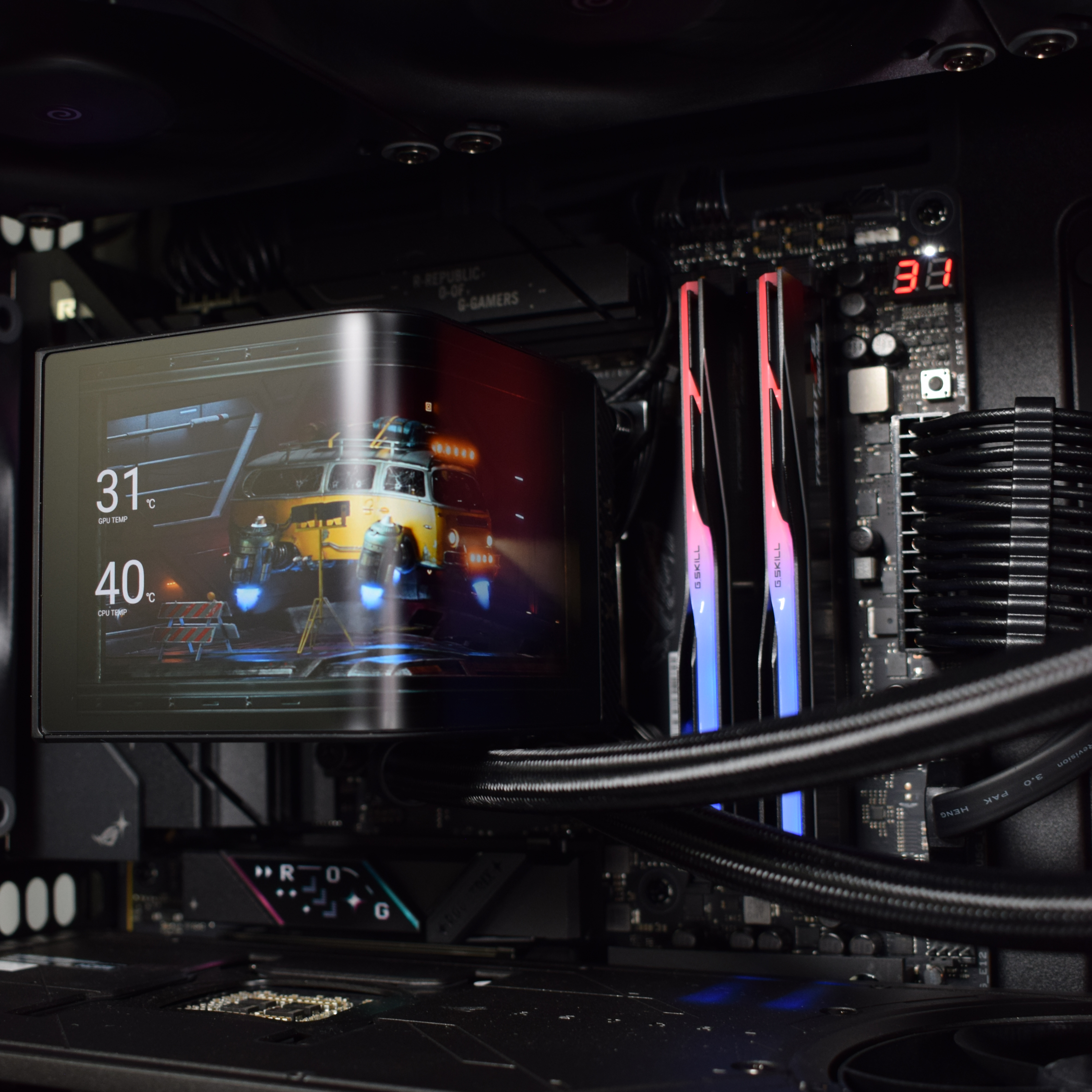 King Mod Systems - Computador King Mod Gamer-PC HAVN Ryzen 7 9800X3D 32GB DDR5 2TB RTX 5090 WiFi W11