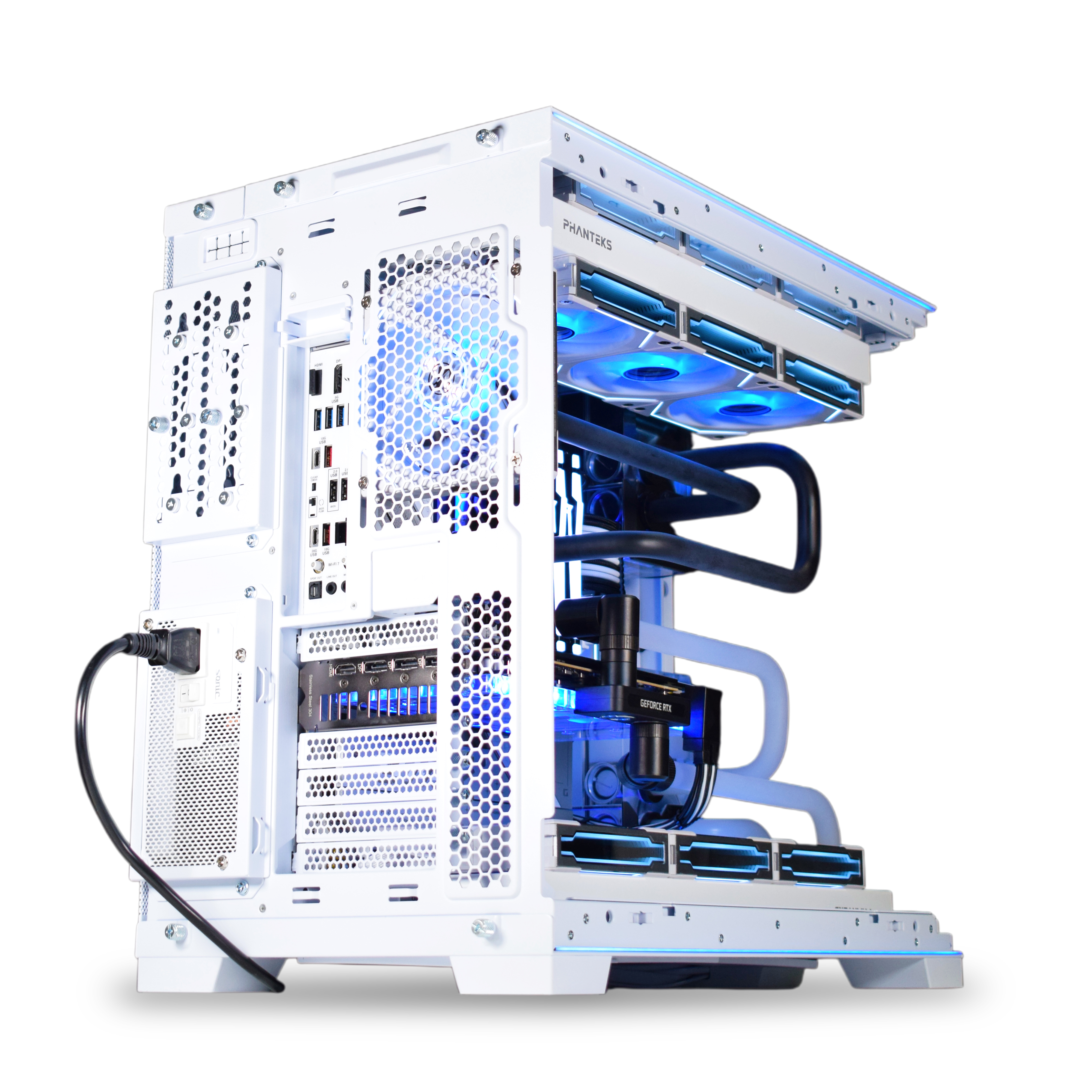 King Mod Systems - Computador King Mod Liquid-PC Ryzen 7 9800X3D 32GB DDR5 2TB RTX 5080 WiFi W11