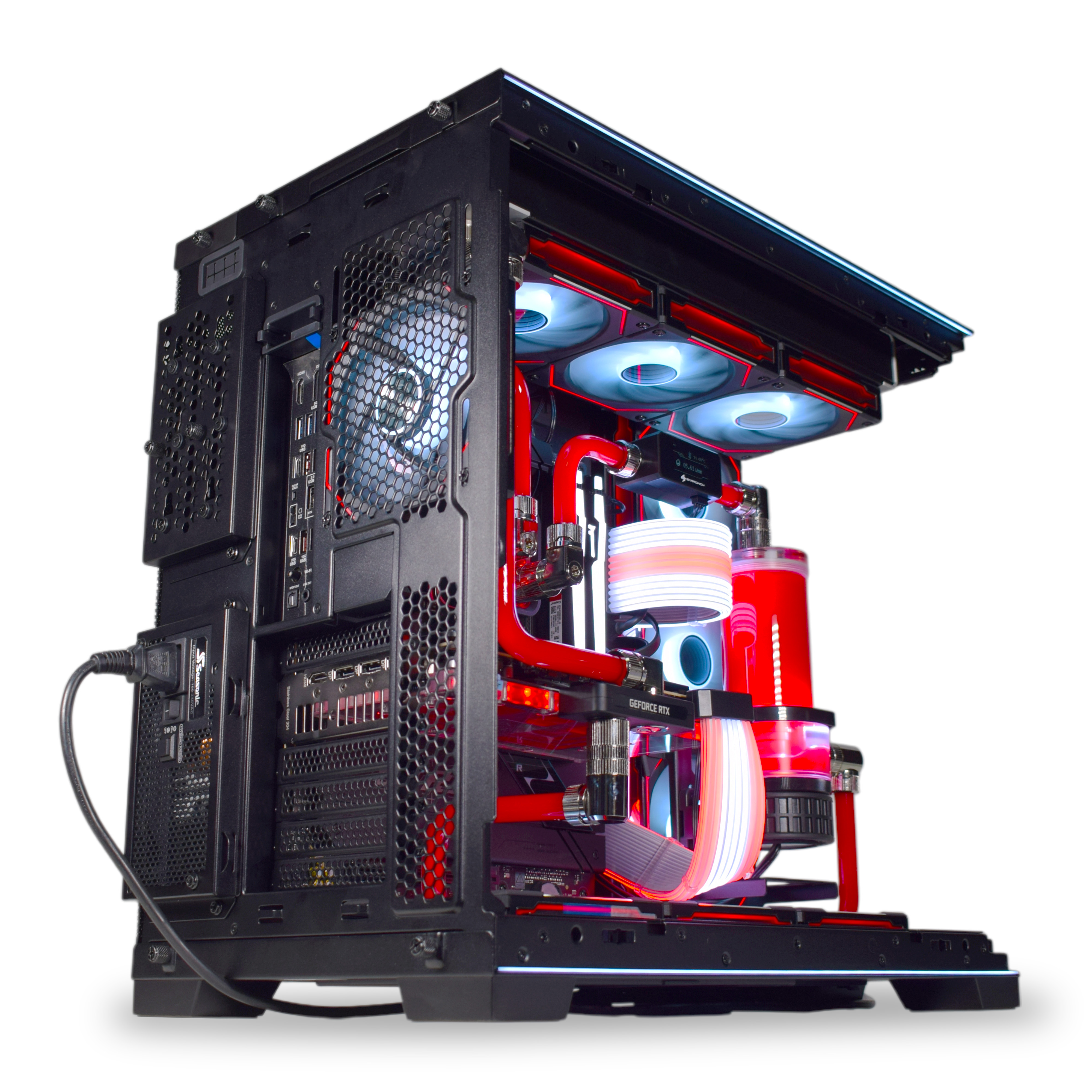 King Mod Systems - Computador King Mod Liquid-PC Ryzen 7 9800X3D 64GB DDR5 2TB RTX 5080 WiFi W11 V2