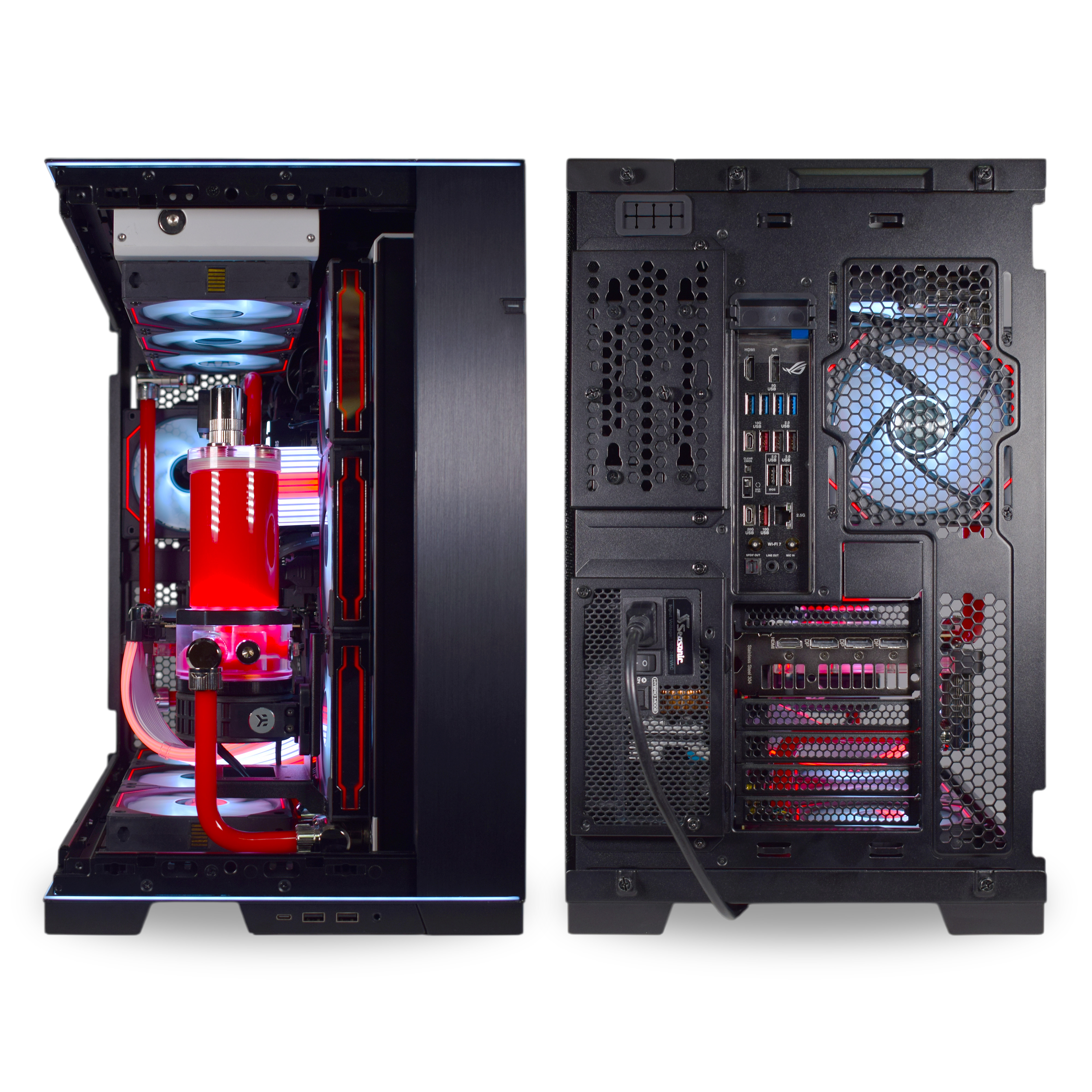 King Mod Systems - Computador King Mod Liquid-PC Ryzen 7 9800X3D 64GB DDR5 2TB RTX 5080 WiFi W11 V2