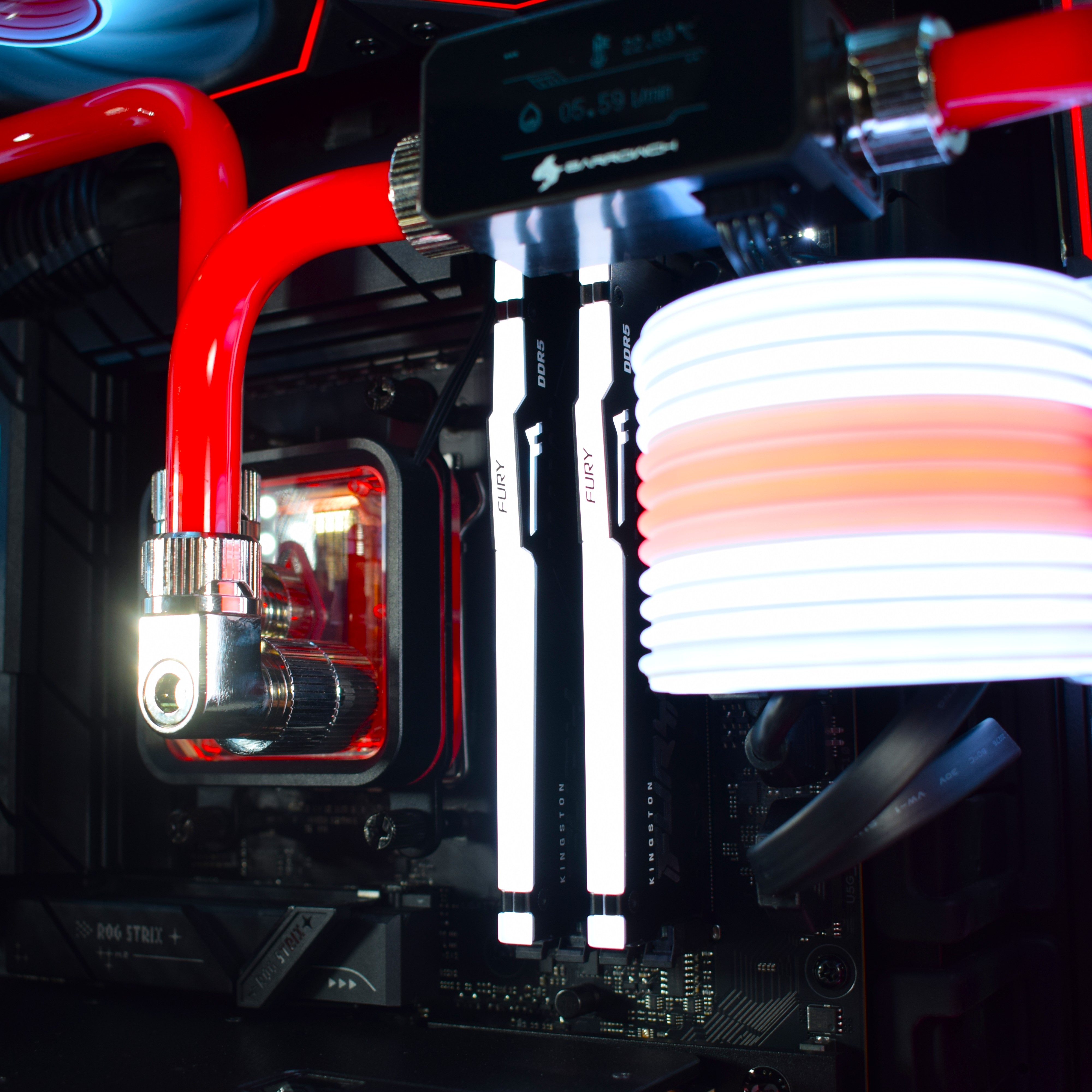 King Mod Systems - Computador King Mod Liquid-PC Ryzen 7 9800X3D 64GB DDR5 2TB RTX 5080 WiFi W11 V2