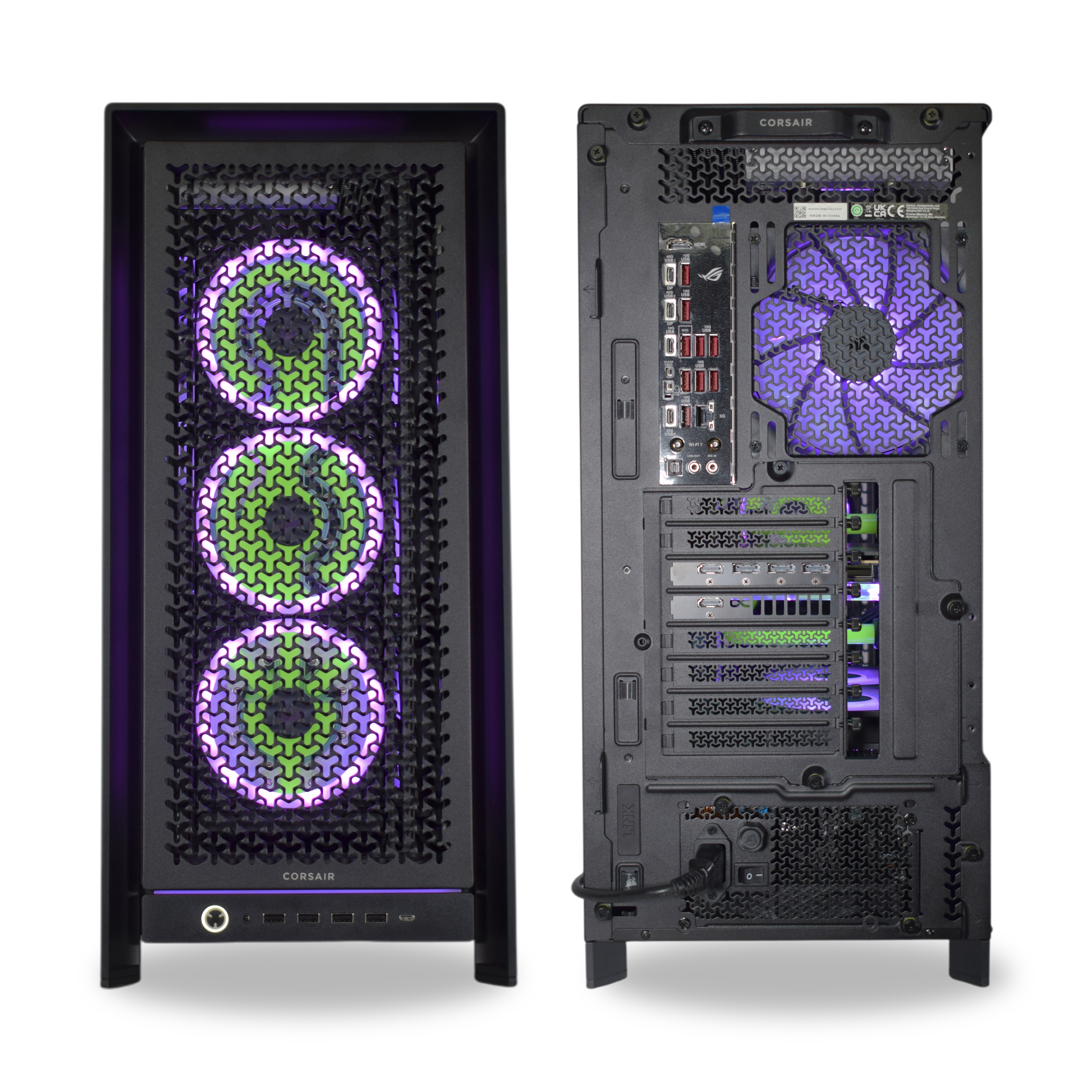 King Mod Systems - Computador King Mod Liquid-PC Ryzen 9 9950X3D 64GB DDR5 2TB RTX 5080 WiFi W11