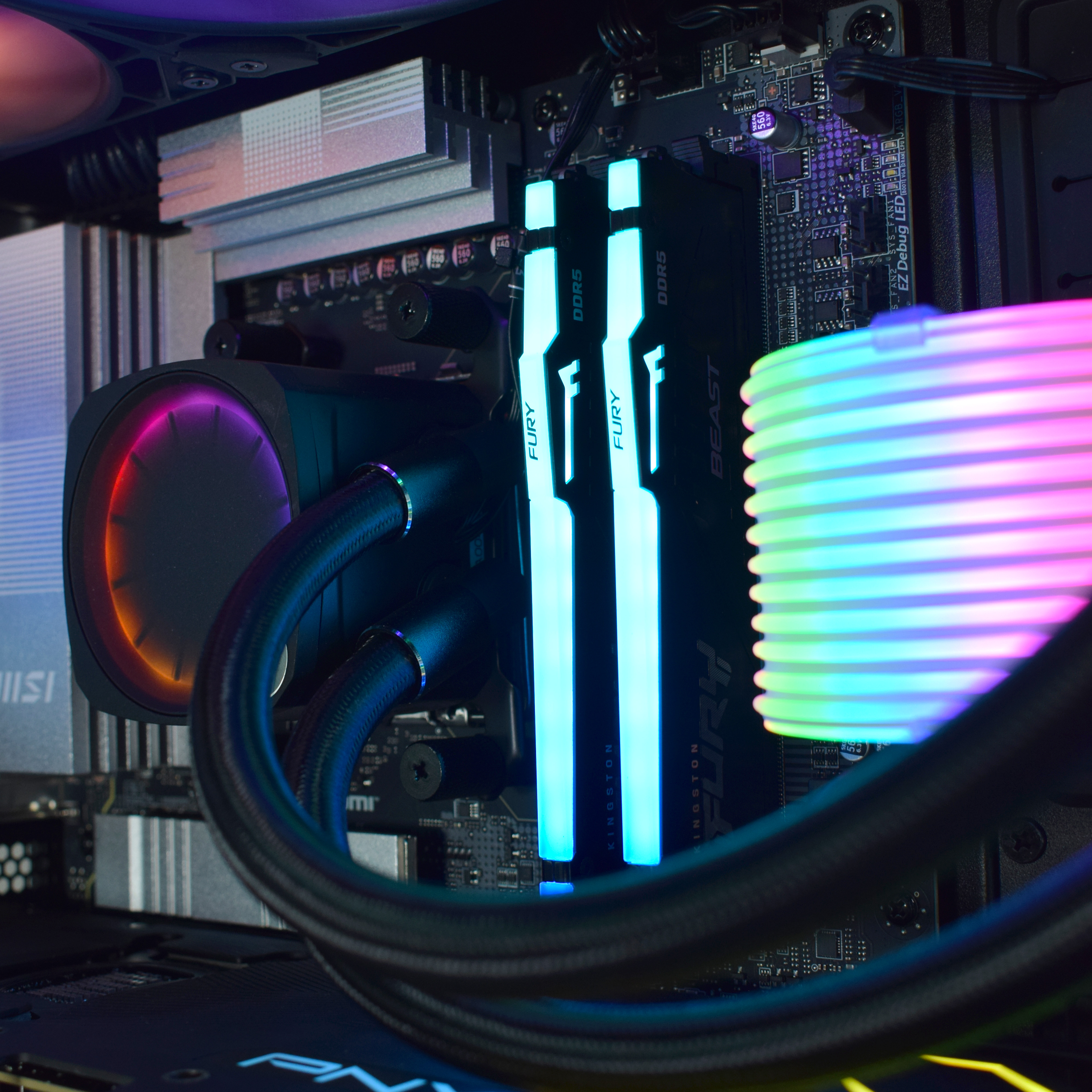 King Mod Systems - Computador King Mod Limited-PC Ryzen 7 9800X3D 64GB DDR5 2TB RTX 5080 WiFi W11