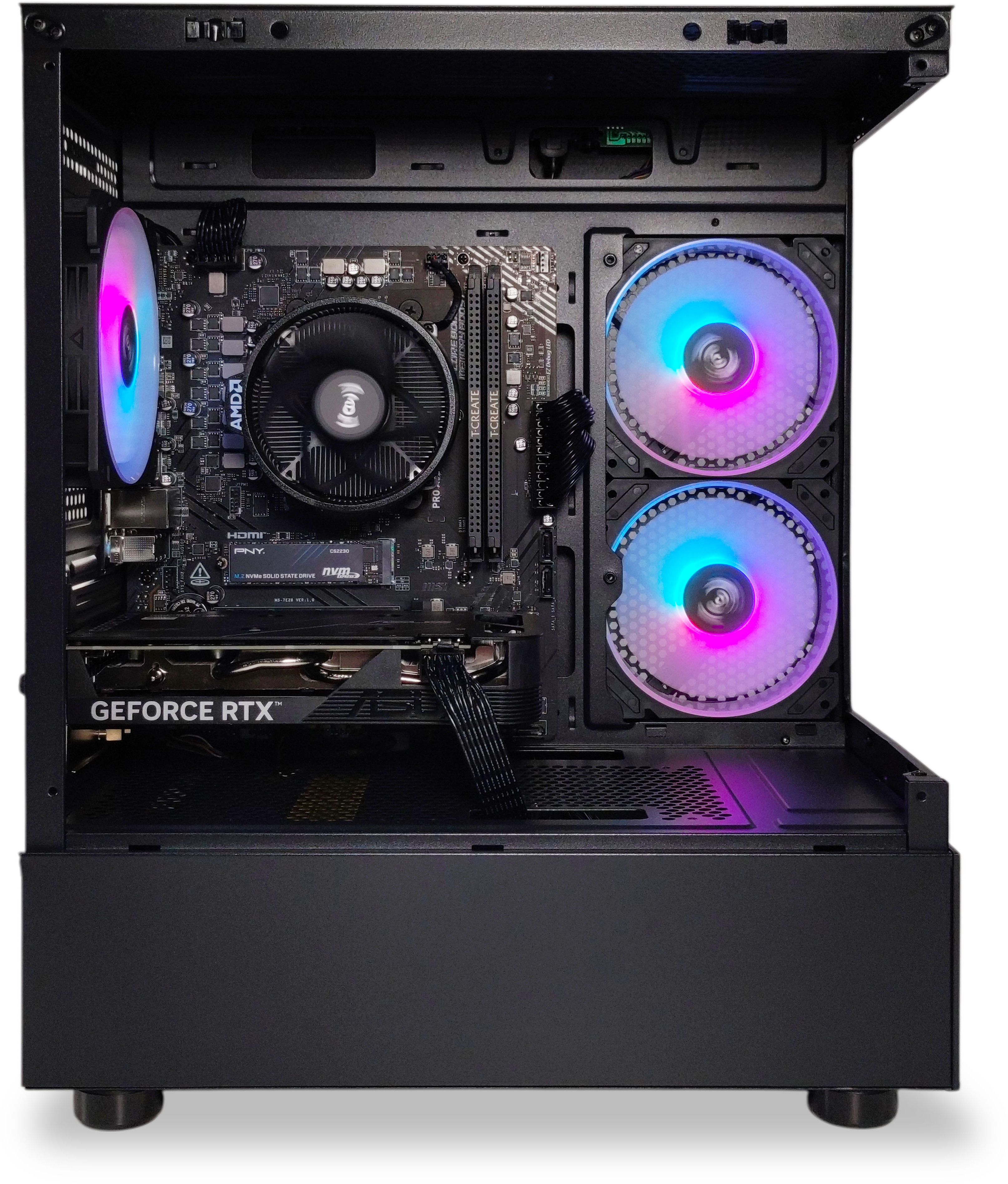 King Mod Systems - Computador King Mod Limited-PC Ryzen 5 7500F 32GB DDR5 1TB RTX 4060 WiFi W11