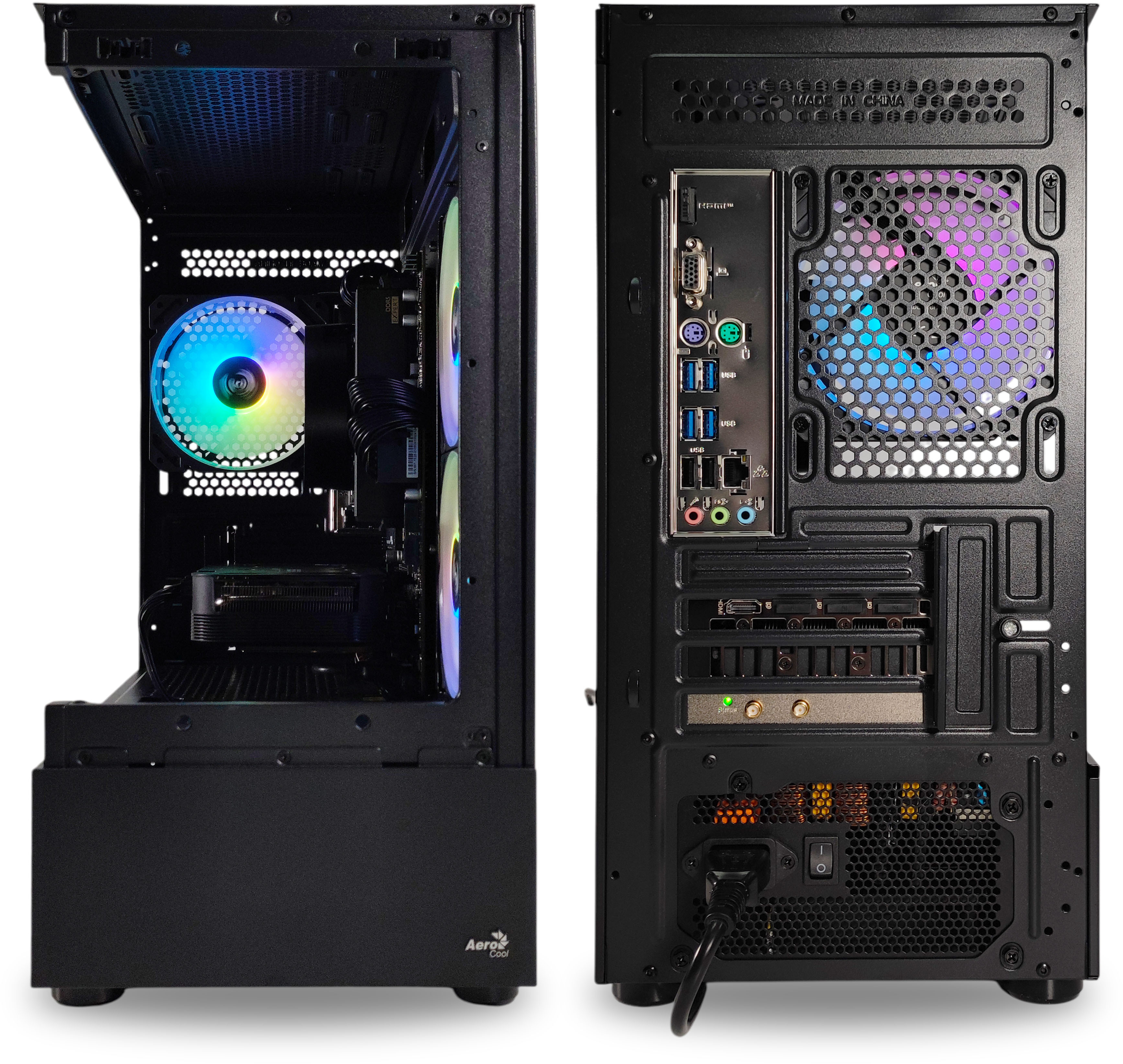 King Mod Systems - Computador King Mod Limited-PC Ryzen 5 7500F 32GB DDR5 1TB RTX 4060 WiFi W11
