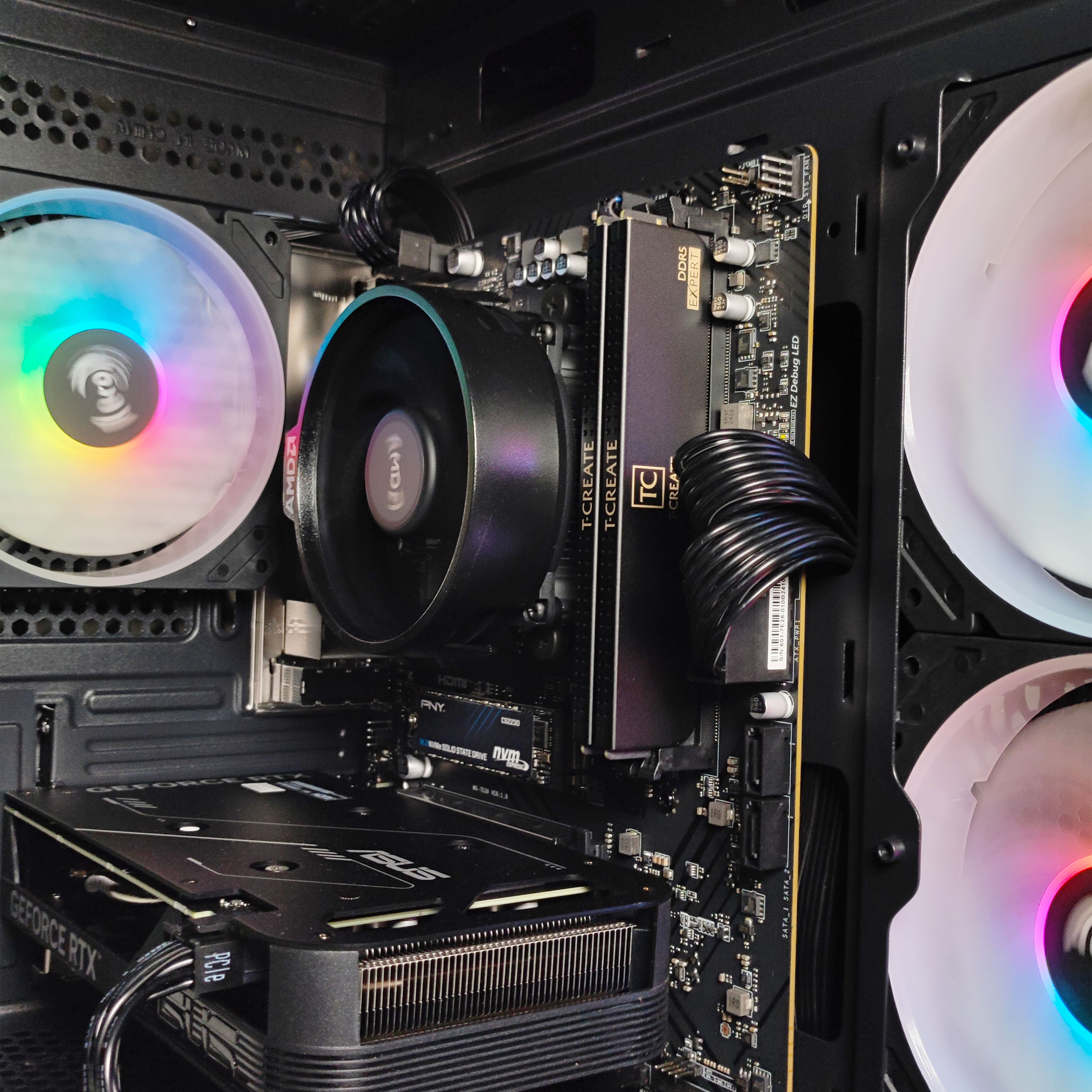 King Mod Systems - Computador King Mod Limited-PC Ryzen 5 7500F 32GB DDR5 1TB RTX 4060 WiFi W11