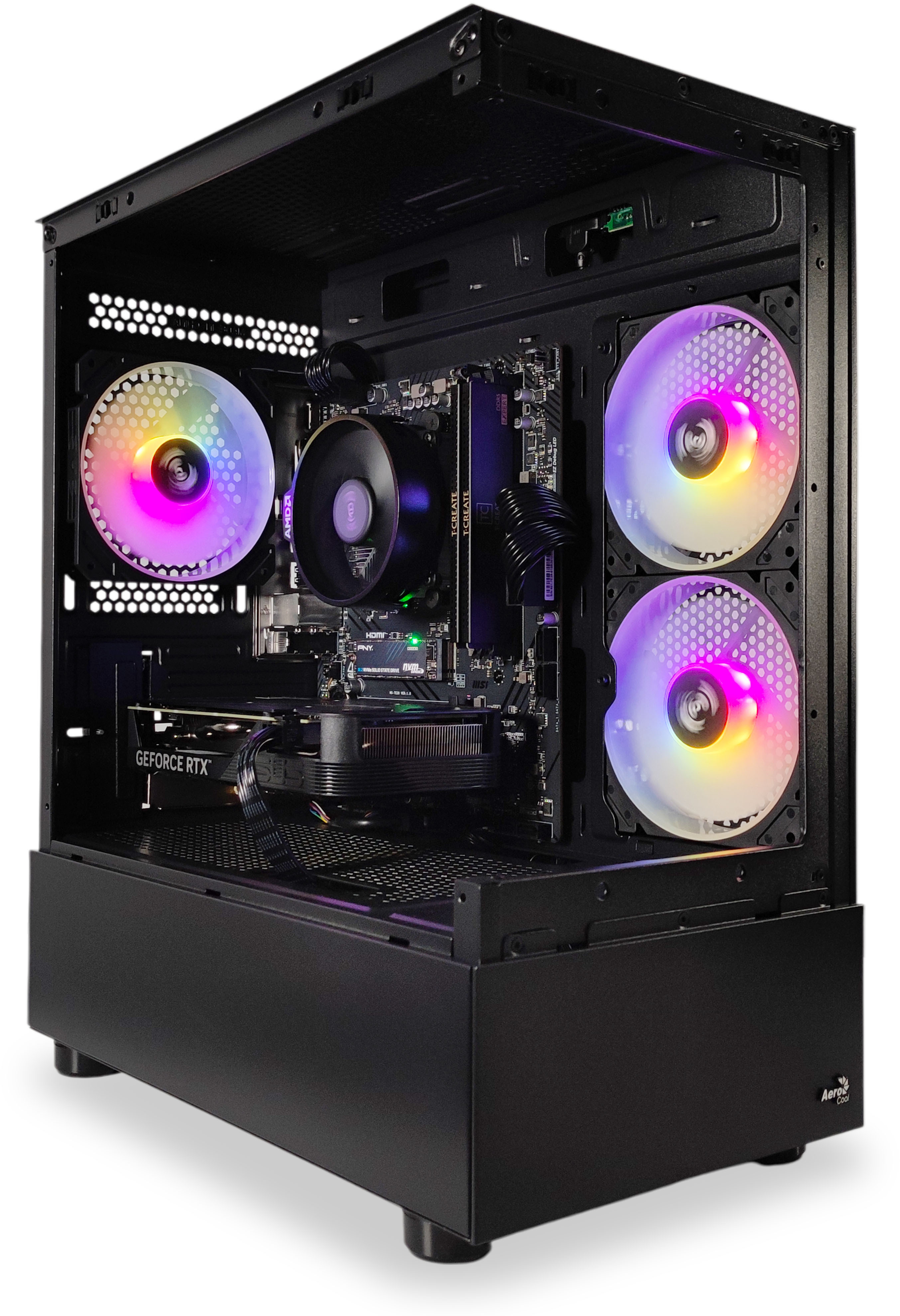 King Mod Systems - Computador King Mod Limited-PC Ryzen 5 7500F 32GB DDR5 1TB RTX 4060 WiFi W11