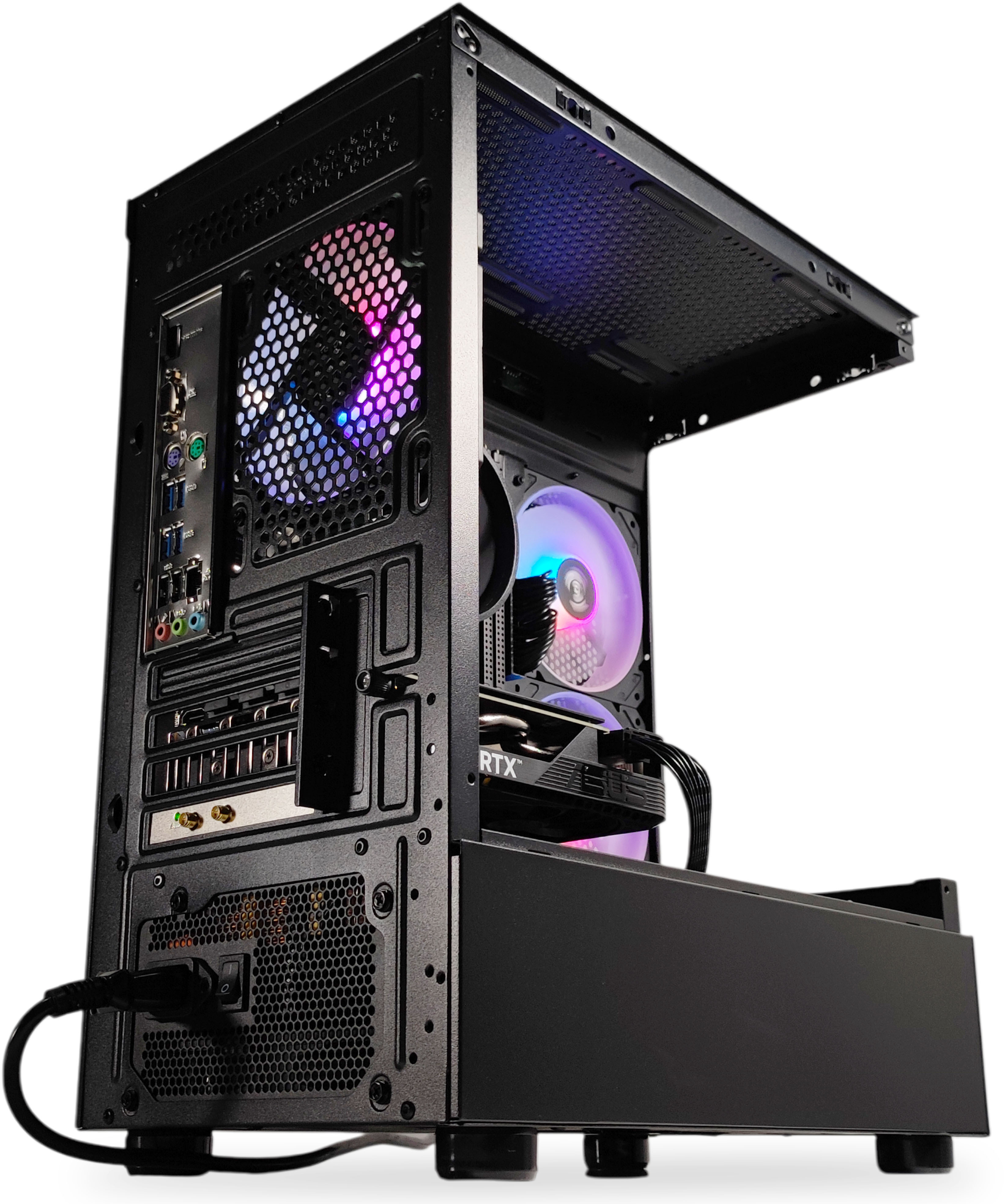 King Mod Systems - Computador King Mod Limited-PC Ryzen 5 7500F 32GB DDR5 1TB RTX 4060 WiFi W11