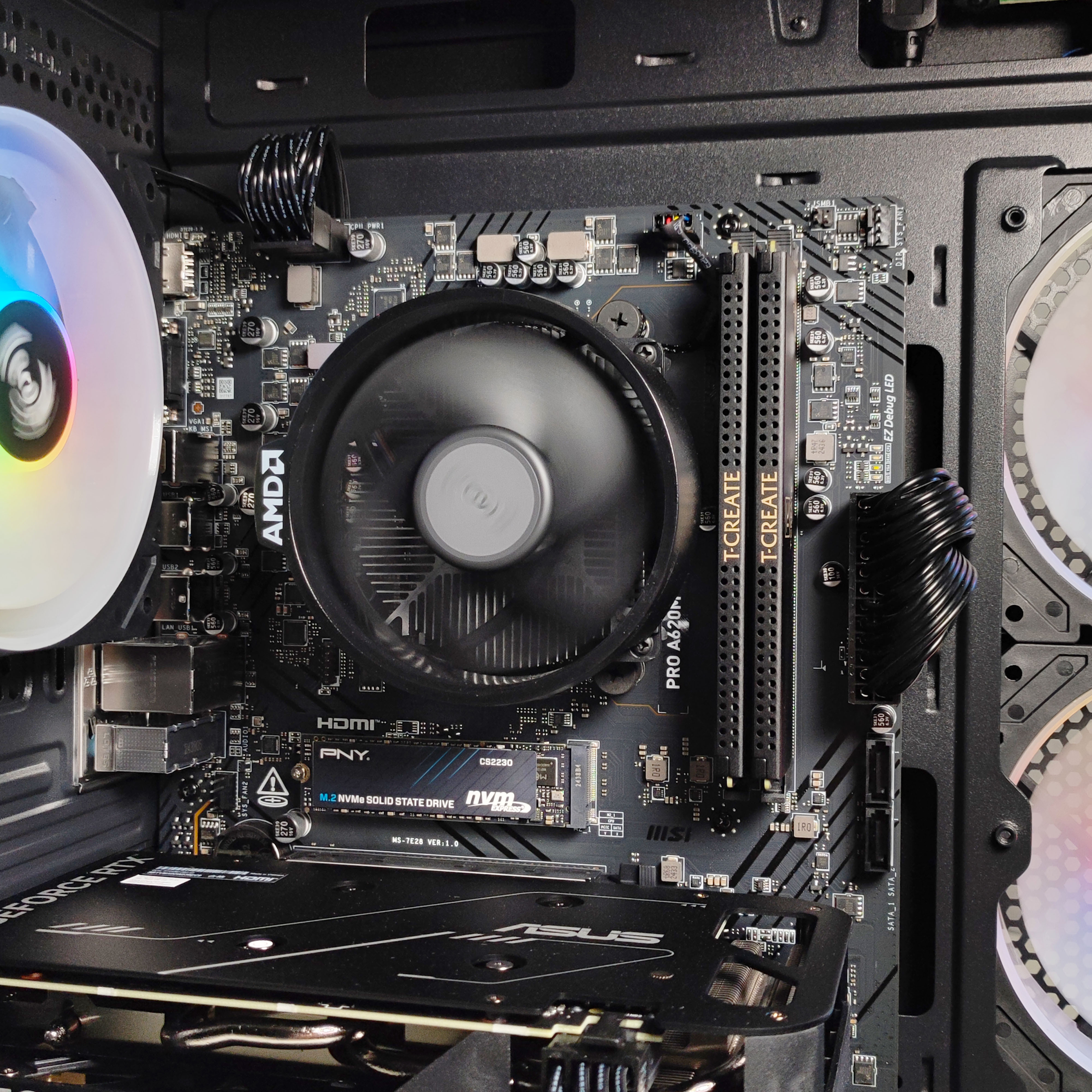 King Mod Systems - Computador King Mod Limited-PC Ryzen 5 7500F 32GB DDR5 1TB RTX 4060 WiFi W11