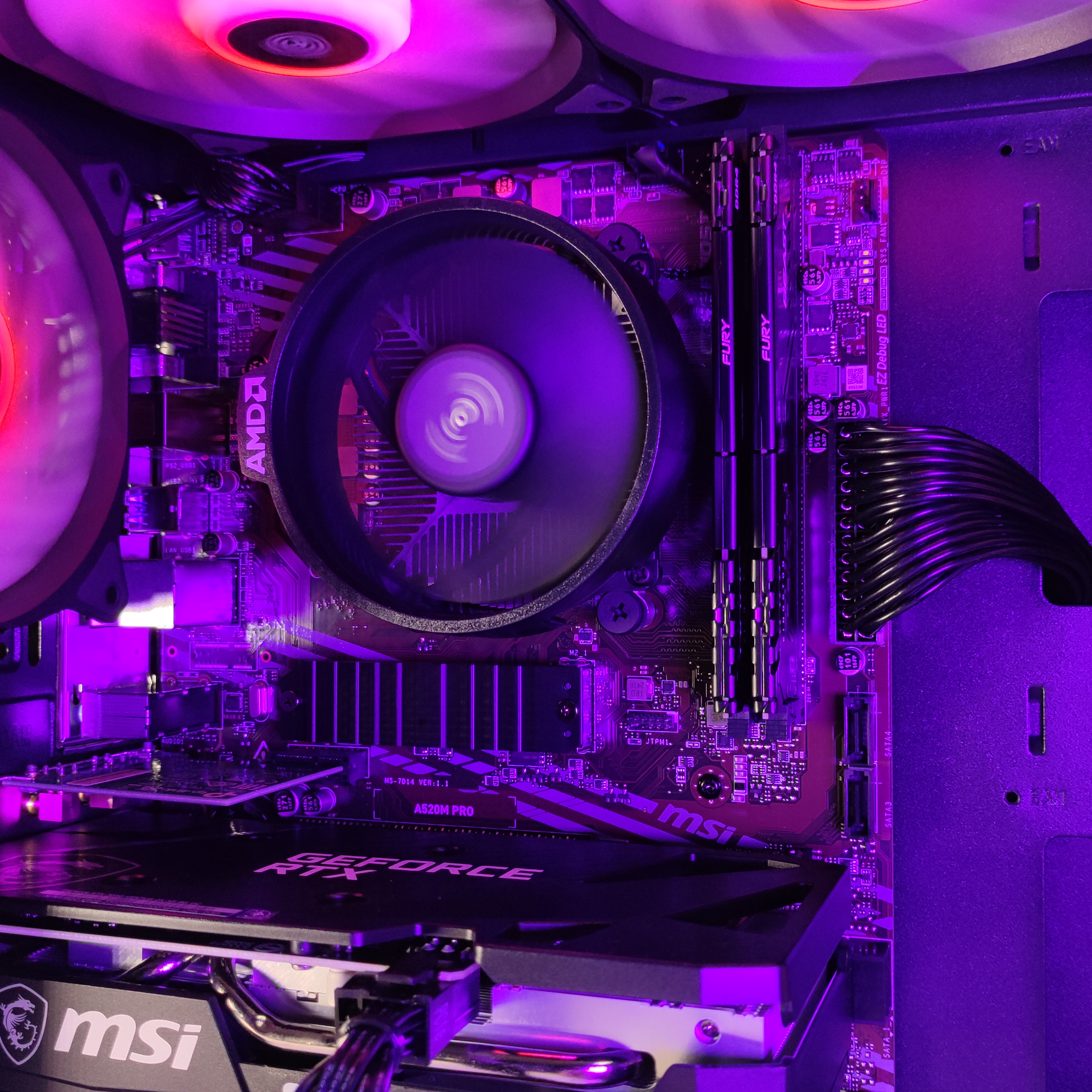 King Mod Systems - Computador King Mod Limited-PC Ryzen 5 5500 16GB DDR4 500GB RTX 3050 8GB WiFi W11