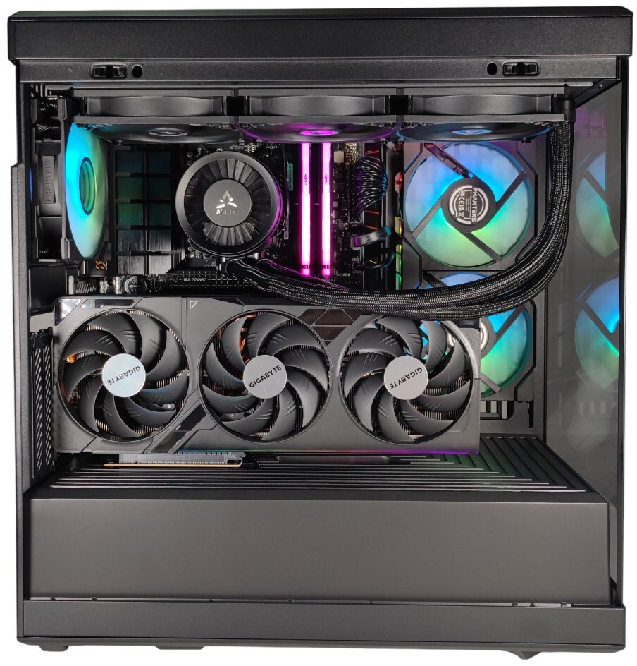 King Mod Systems - Computador King Mod Limited-PC Ryzen 7 9800X3D 64GB DDR5 2TB RTX 4080 SUPER WiFi W11