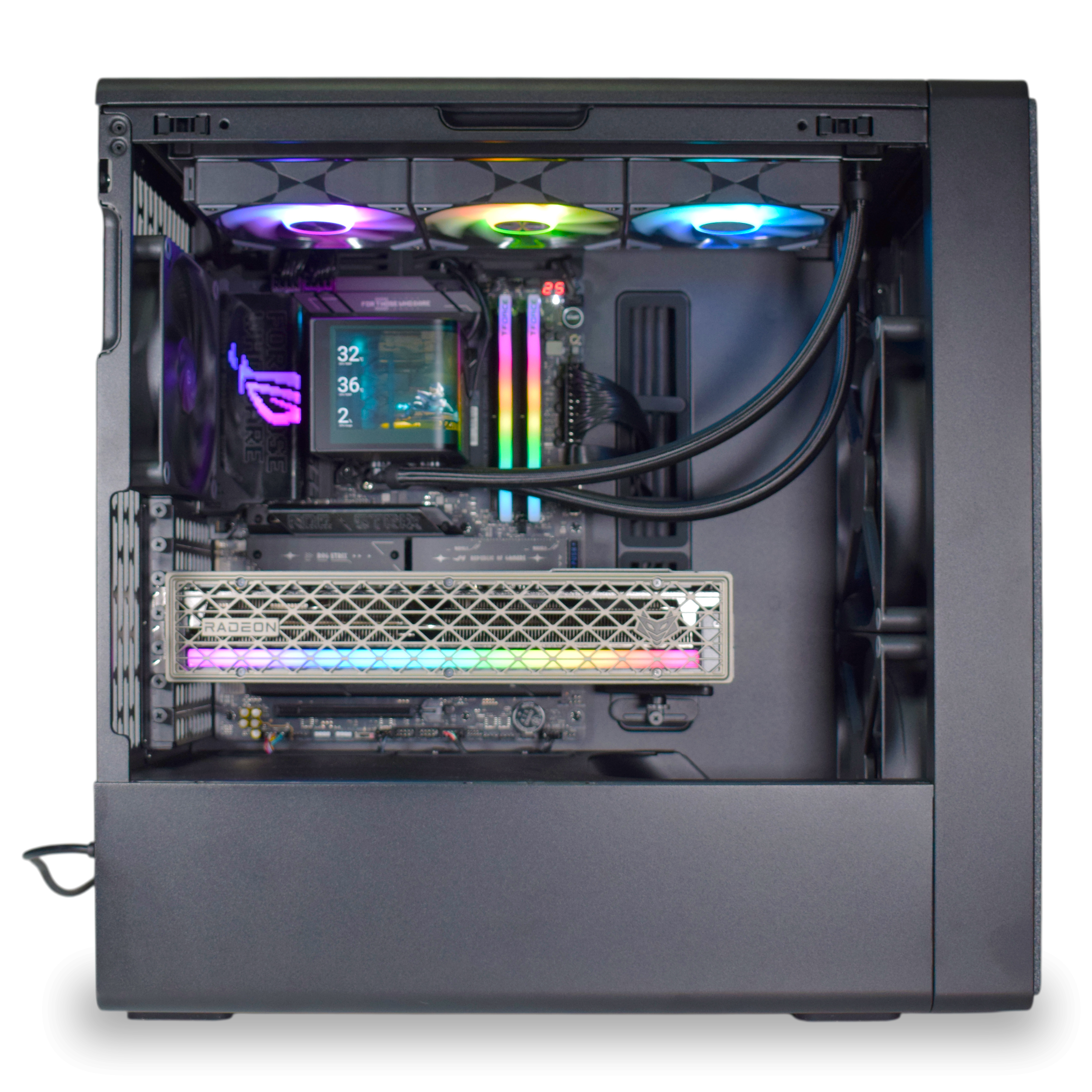 King Mod Systems - Computador King Mod Limited-PC Ryzen 9 9950X3D 32GB DDR5 2TB RX 9070 XT WiFi W11