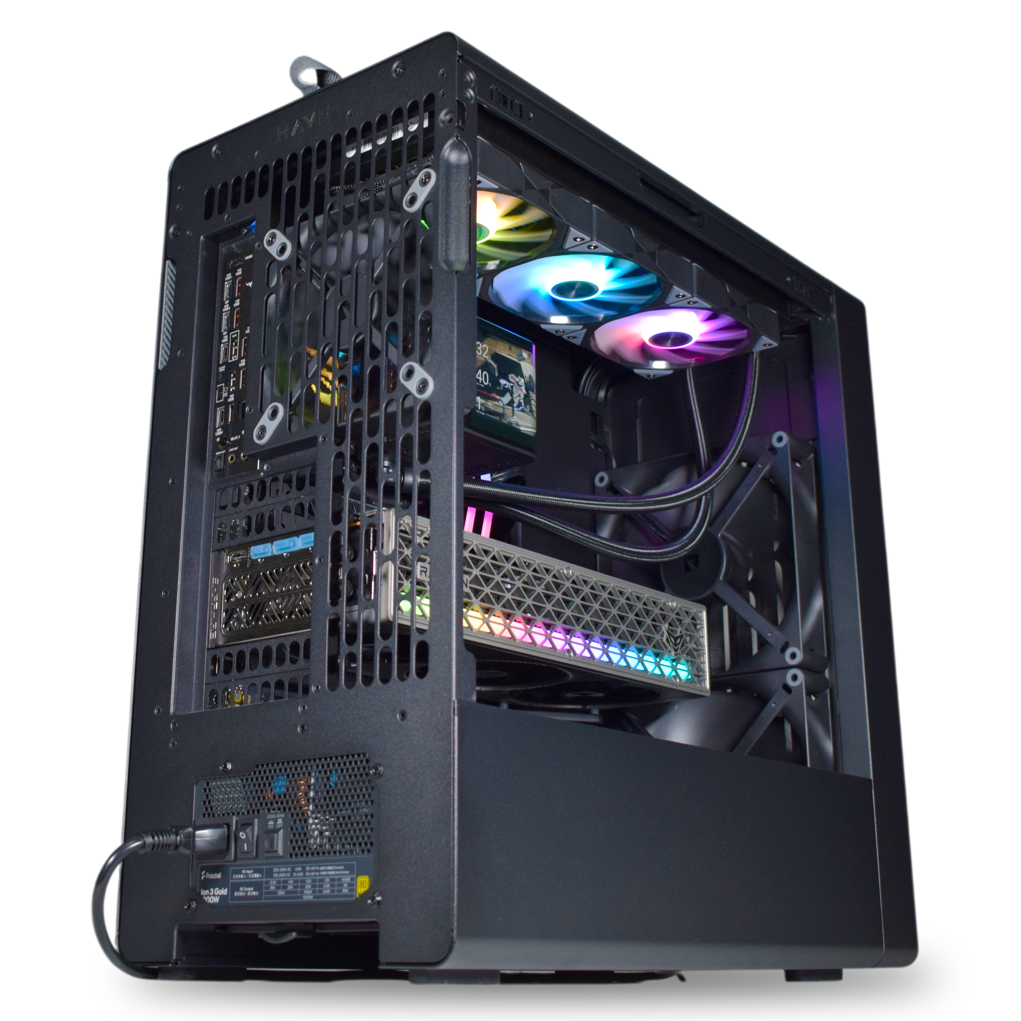 King Mod Systems - Computador King Mod Limited-PC Ryzen 9 9950X3D 32GB DDR5 2TB RX 9070 XT WiFi W11