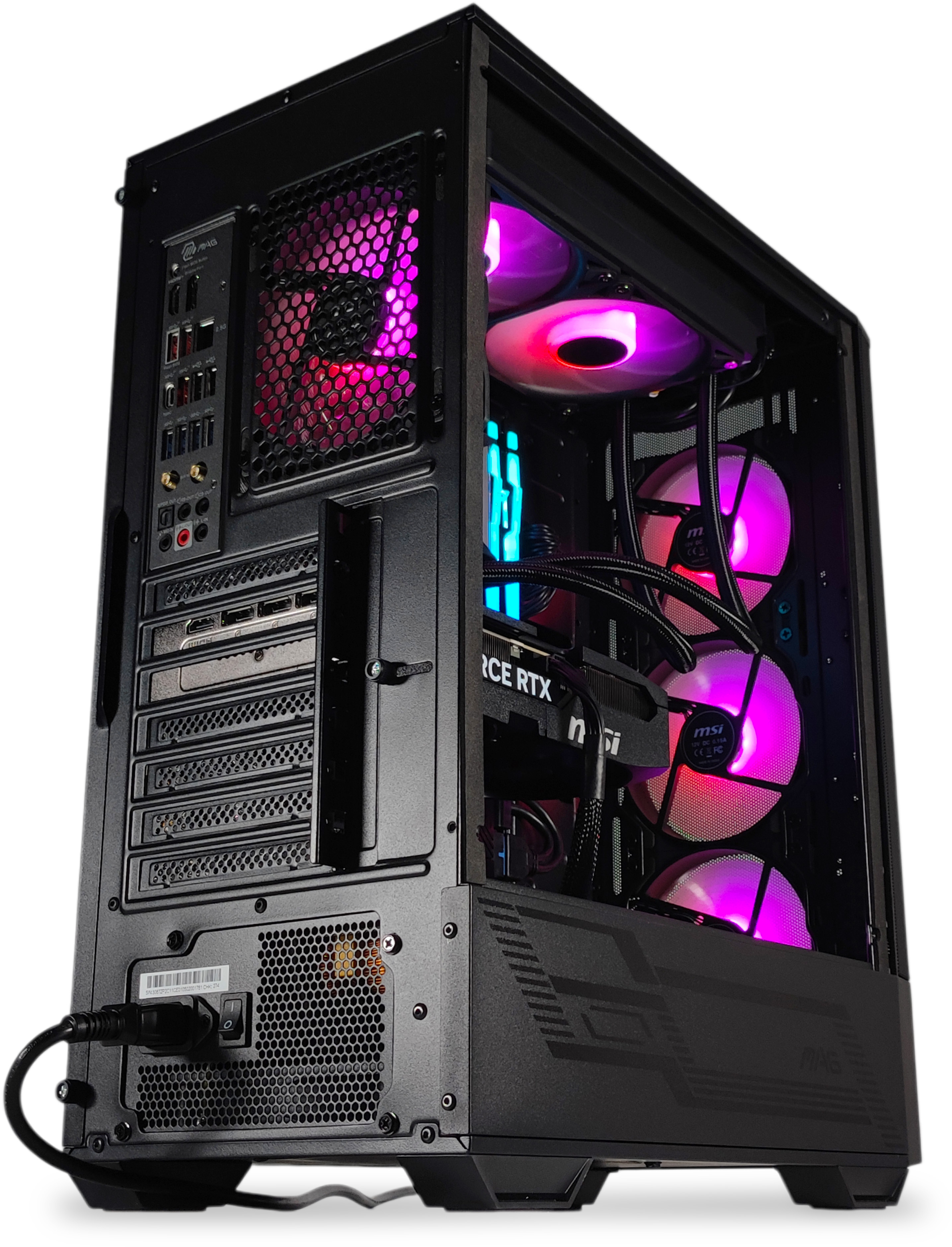 King Mod Systems - Computador King Mod Gamer-PC Powered by MSI Ryzen 7 7800X3D 32GB DDR5 1TB RTX 5070 WiFi W11