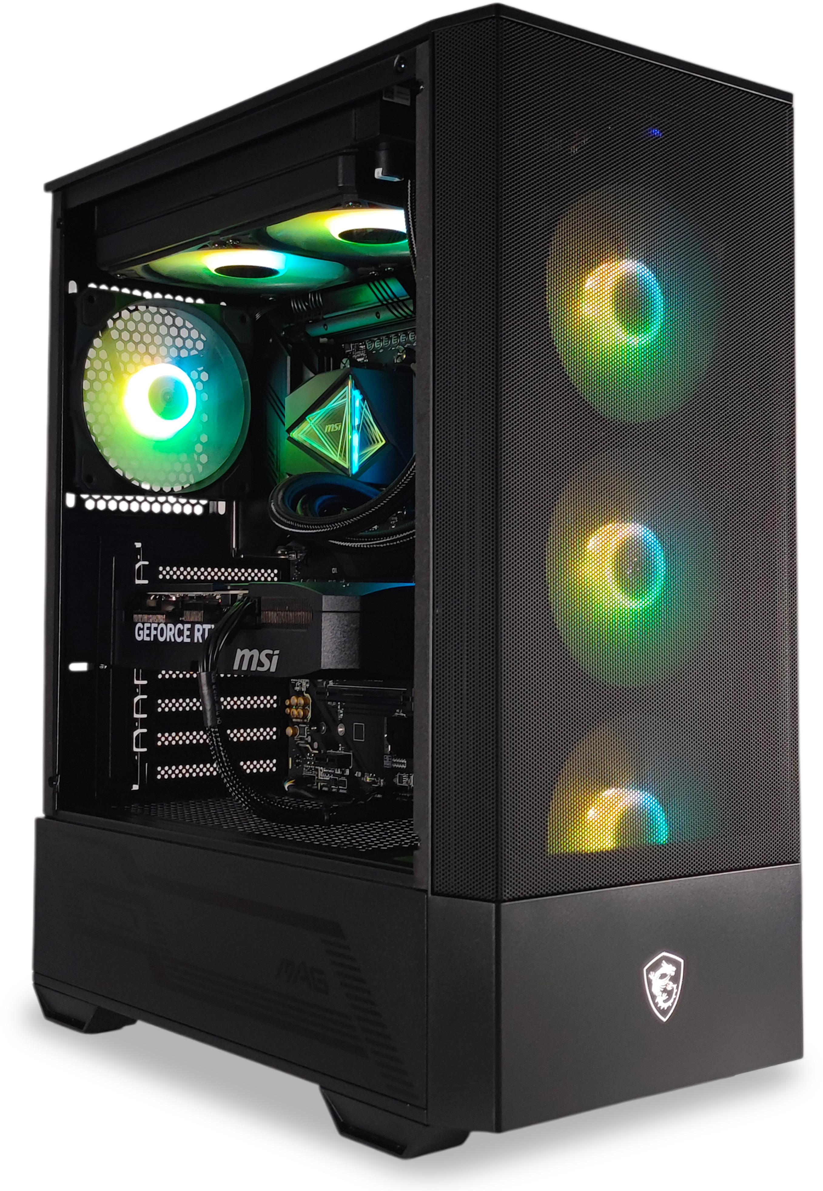 King Mod Systems - Computador King Mod Gamer-PC Powered by MSI Ryzen 7 7800X3D 32GB DDR5 1TB RTX 5070 WiFi W11