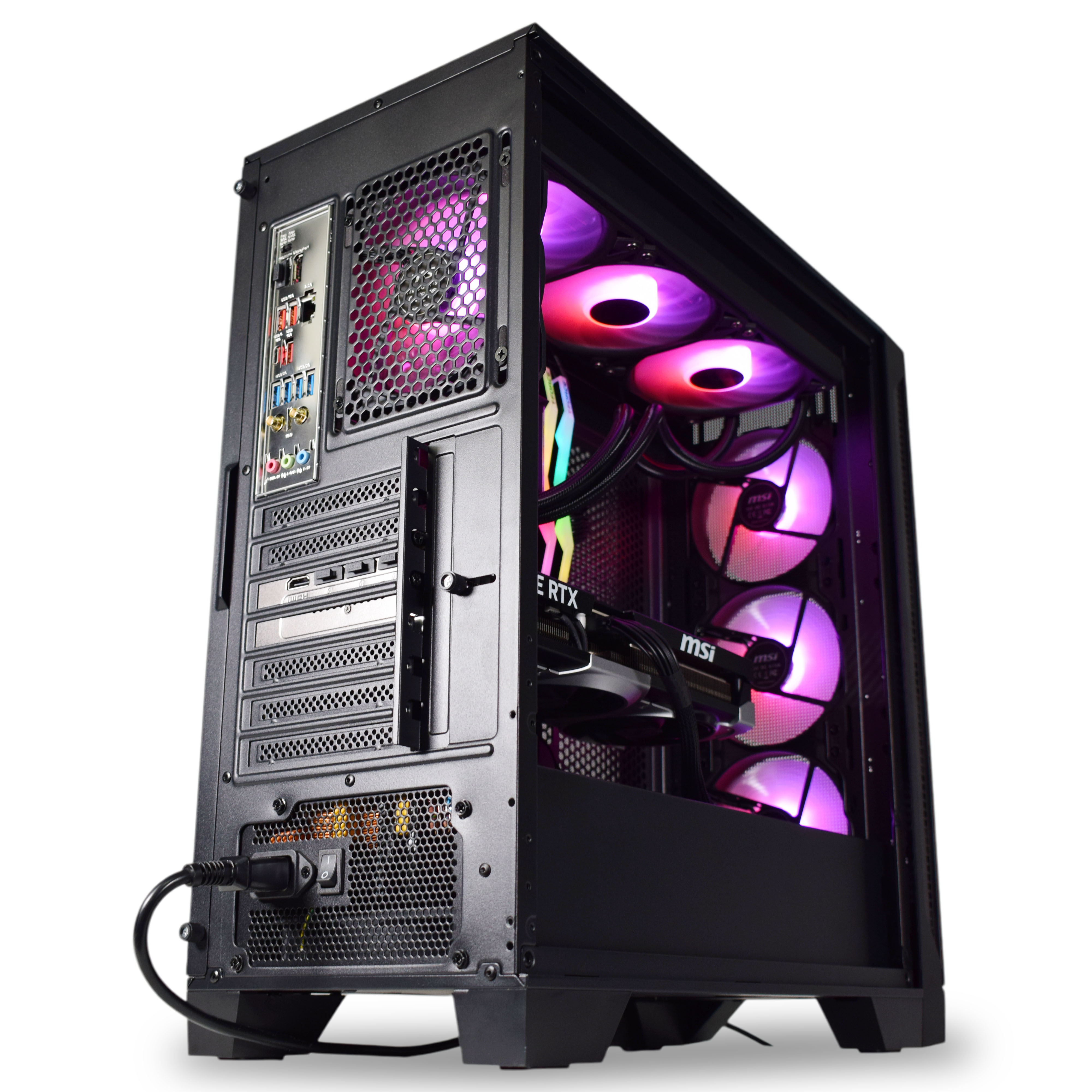 King Mod Systems - Computador King Mod Gamer-PC Powered by MSI Ryzen 7 9800X3D 32GB DDR5 2TB RTX 5080 WiFi W11