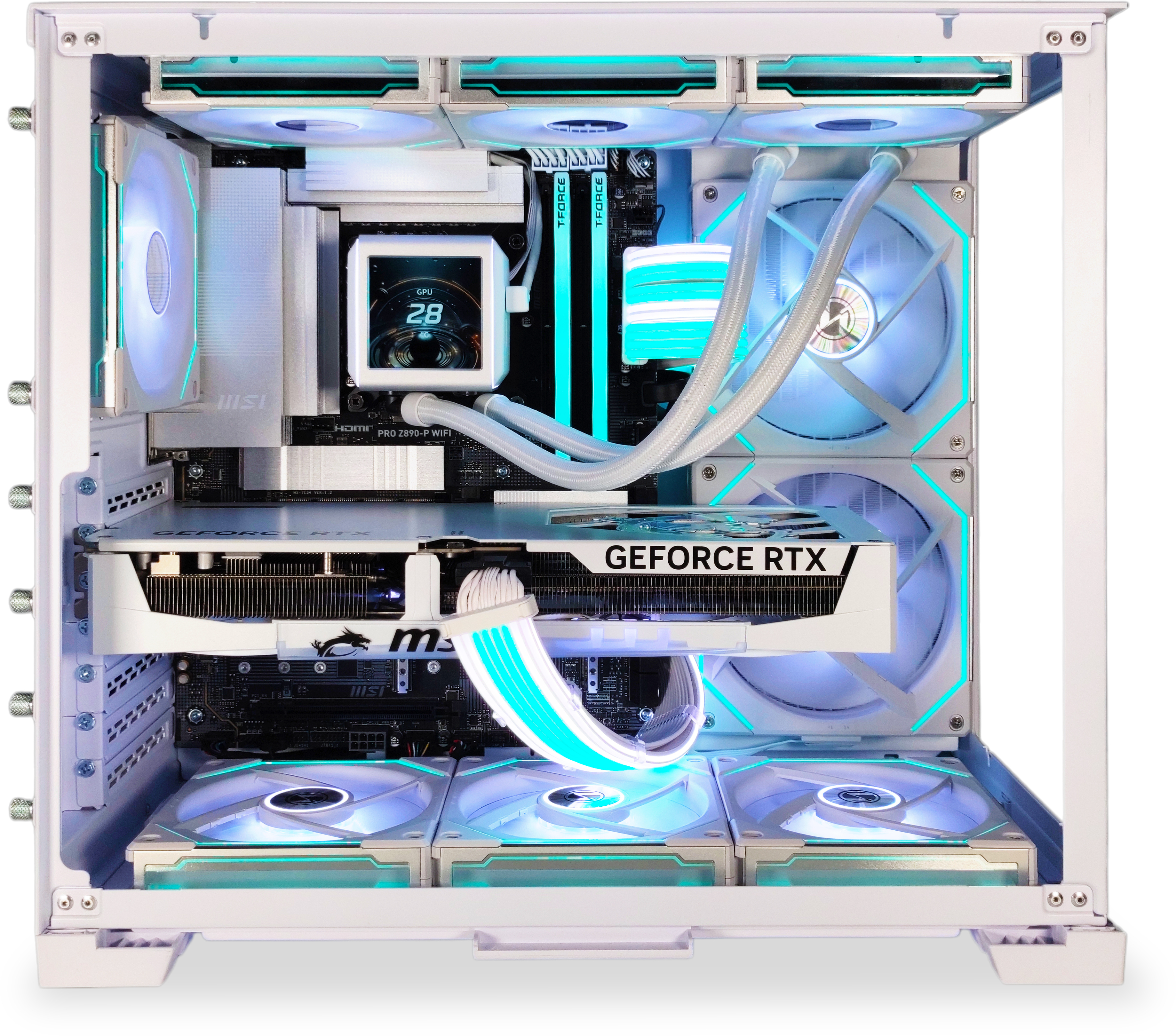 King Mod Systems - Computador King Mod Gamer-PC Powered by MSI Intel Ultra 7 265KF 48GB DDR5 2TB RTX 5080 WiFi W11