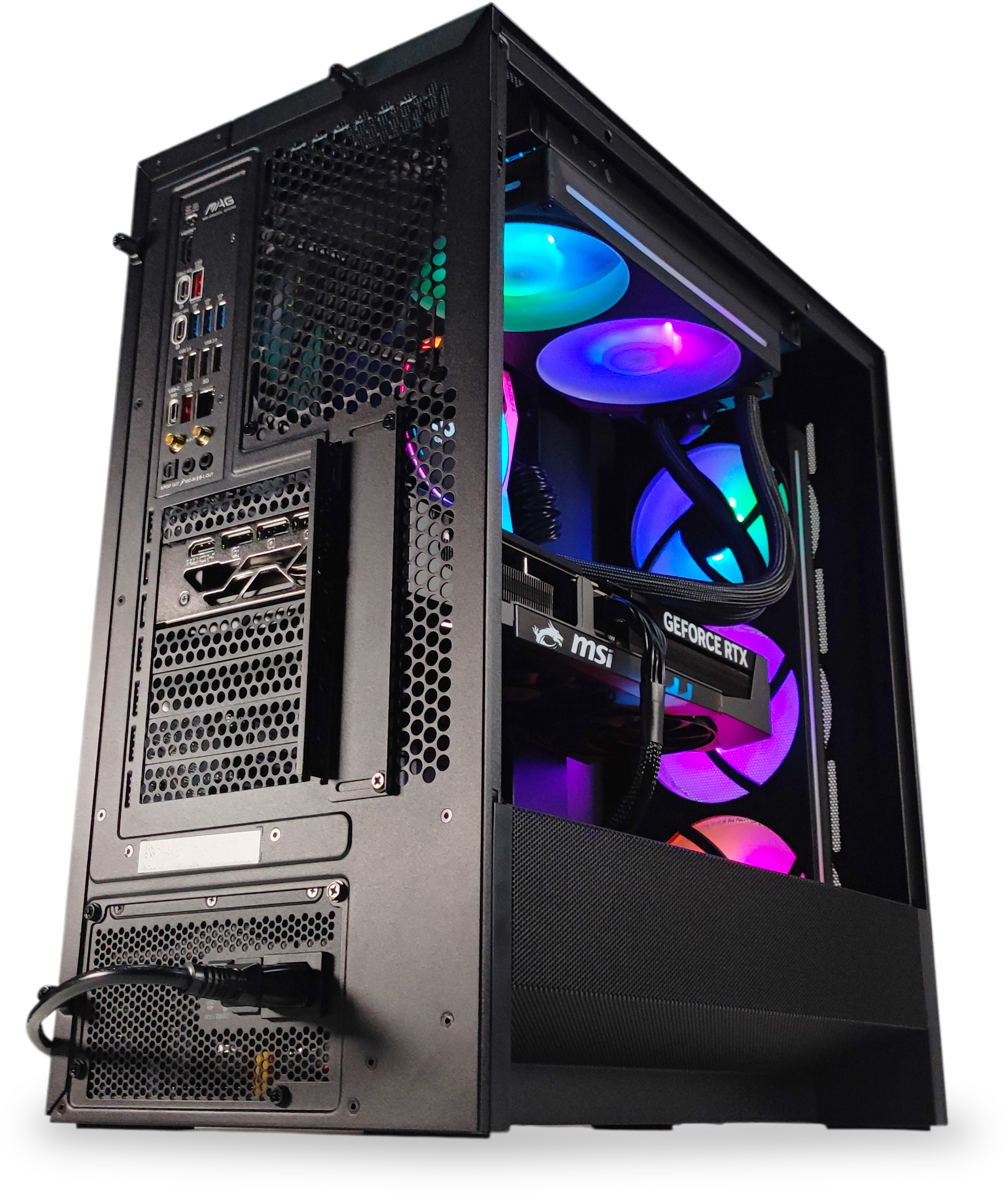 King Mod Systems - Computador King Mod Gamer-PC NZXT Ryzen 7 9800X3D 32GB DDR5 2TB RTX 5070 Ti WiFi W11